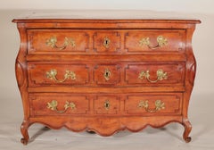 Louis XV Provincial Fruitwood Chest of Drawers