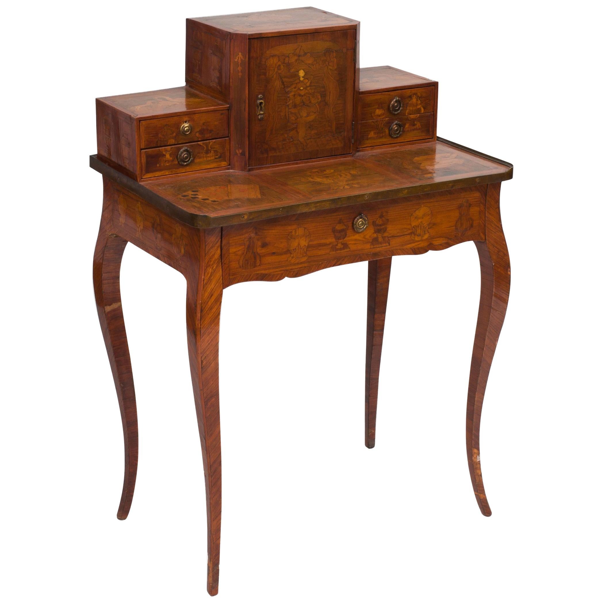Louis XV Provincial Ladies Writing Desk For Sale