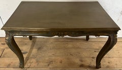 Table basse peinte de style provincial Louis XV