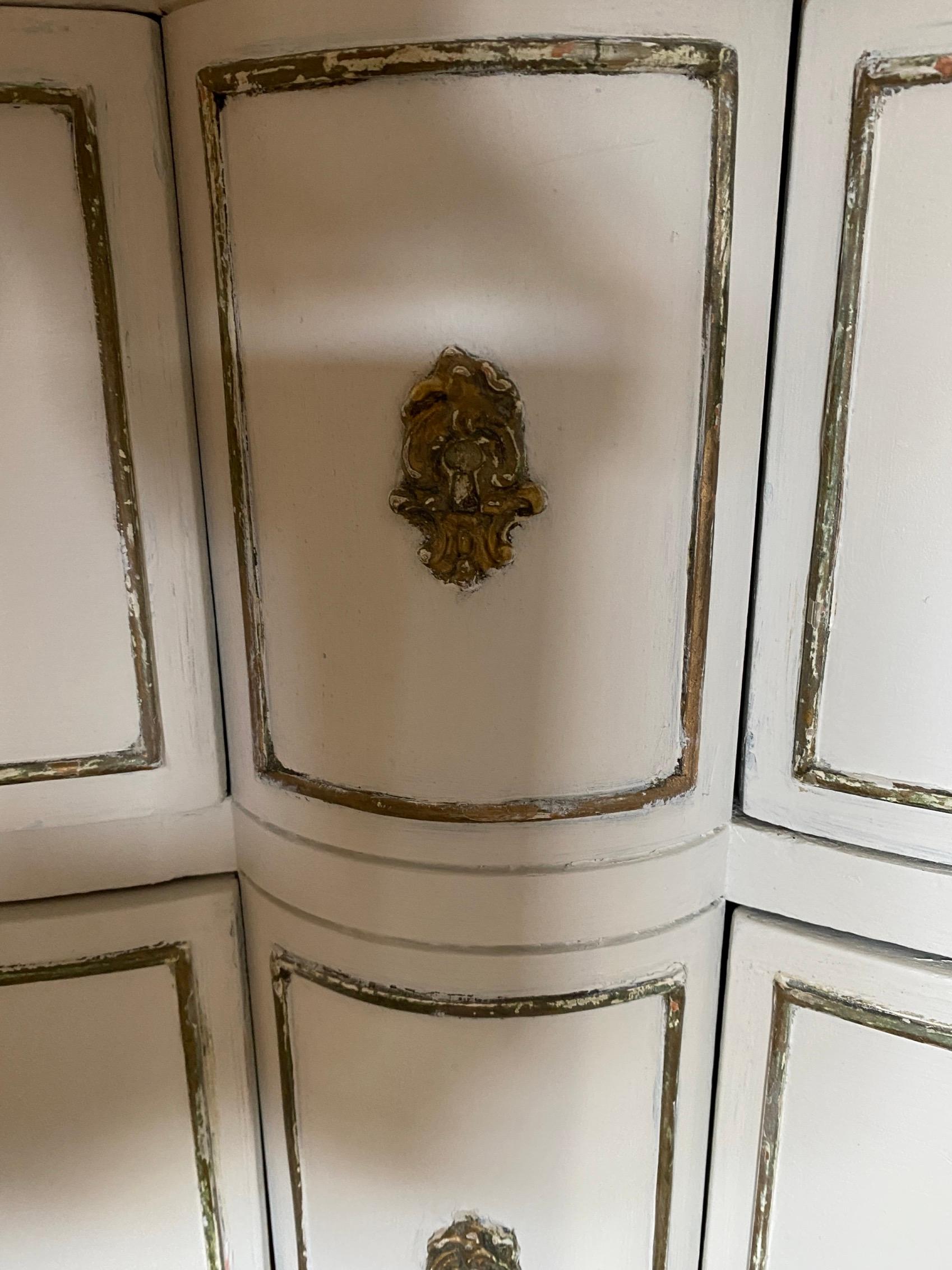 Louis XV Provincial Style Painted Dresser For Sale 1