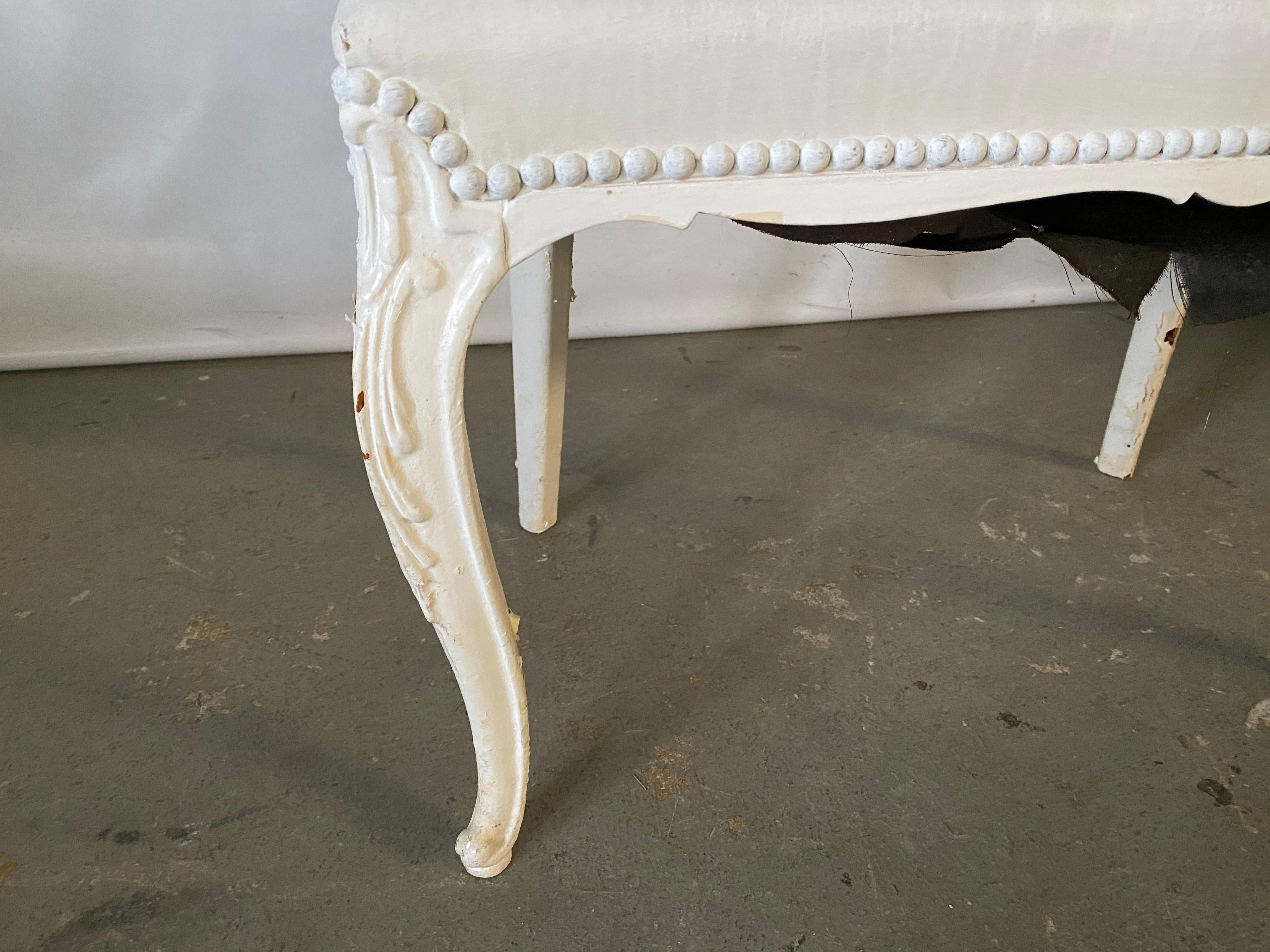 Louis XV Provincial Style Vanity Stool at 1stDibs french provincial vanity stool