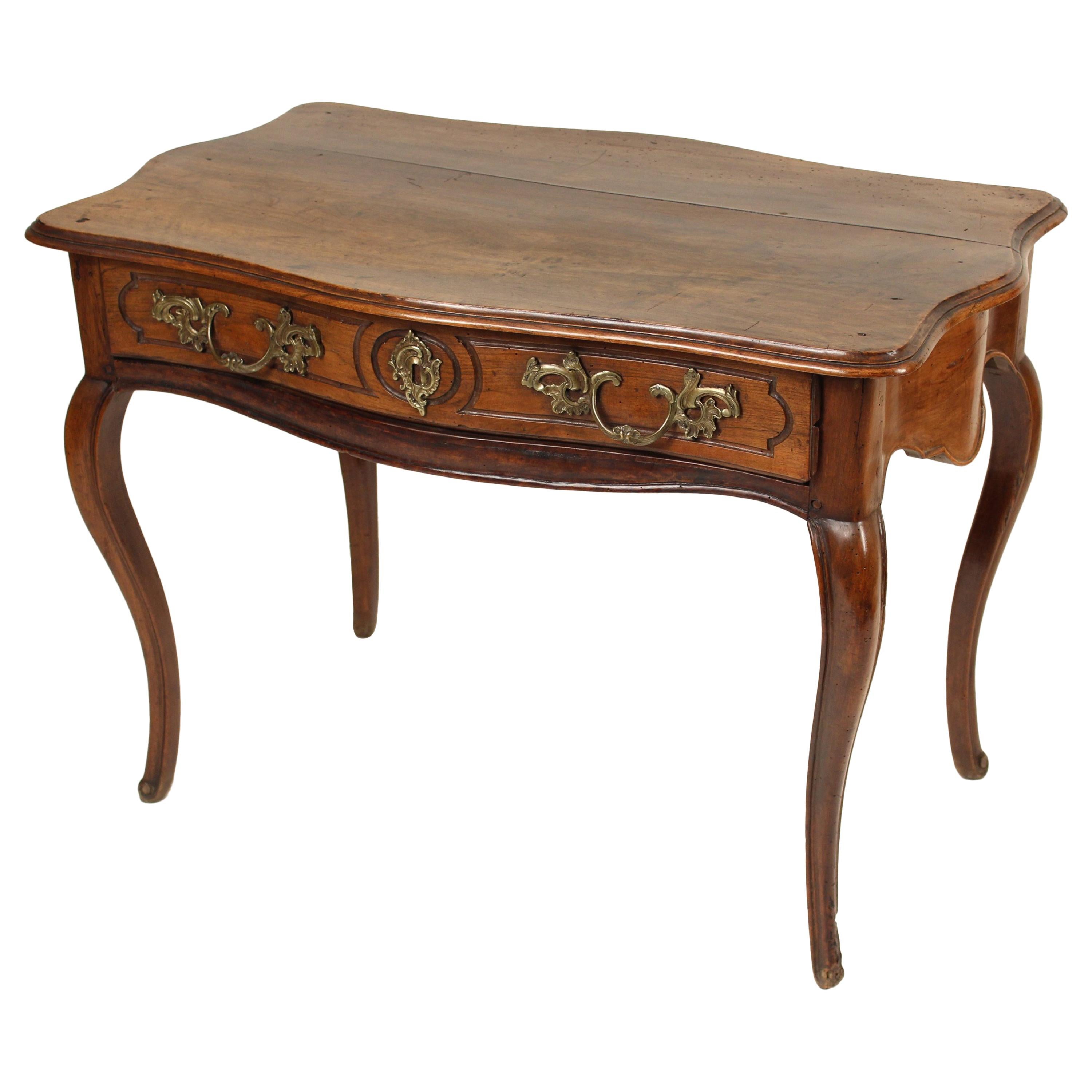 Louis XV Provincial Walnut Side Table at 1stDibs