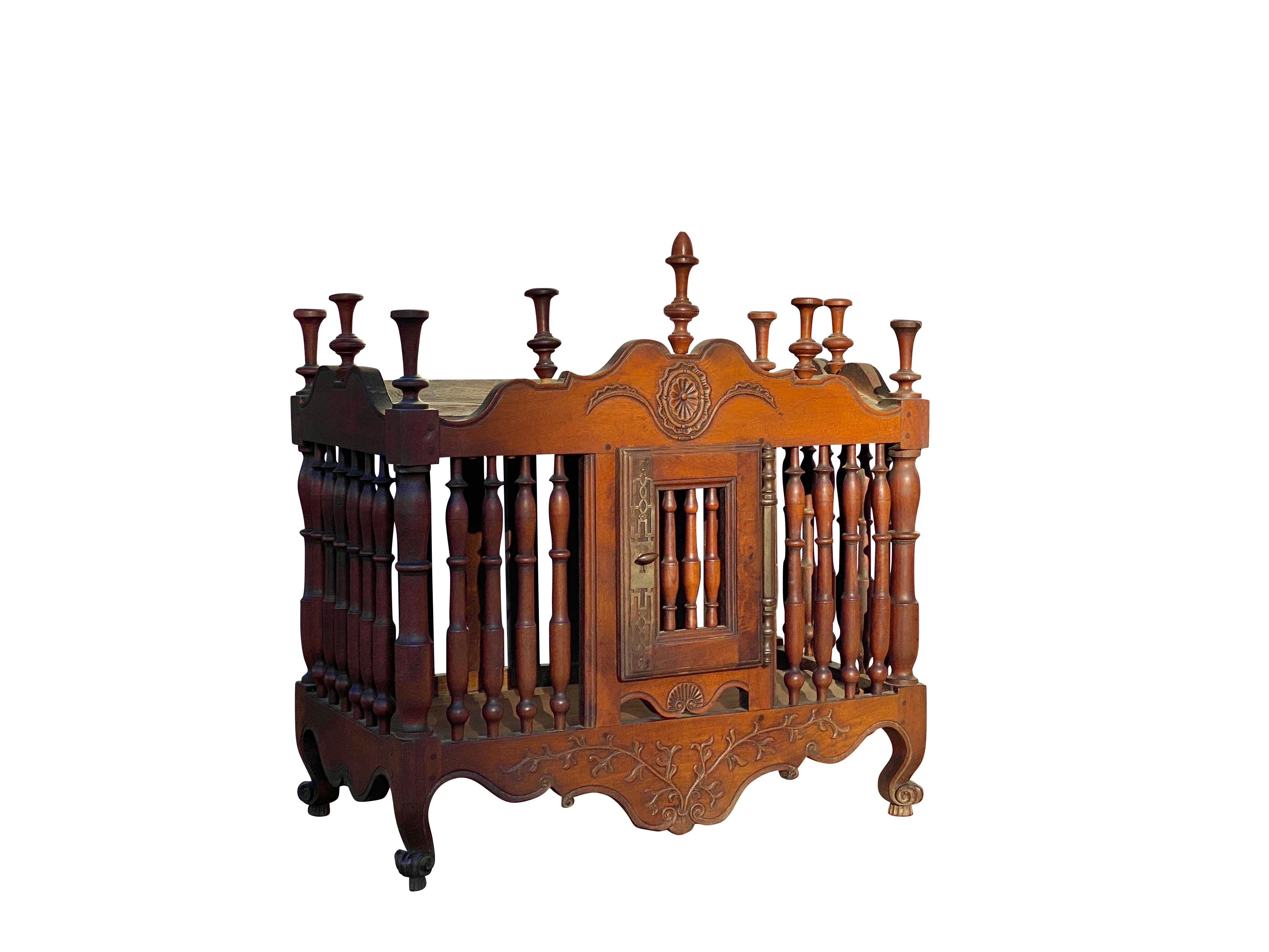 French Louis XV Provincial Walnut Pannetiere For Sale