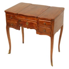 Louis XV Provincial Walnut Poudre / Occasional Table