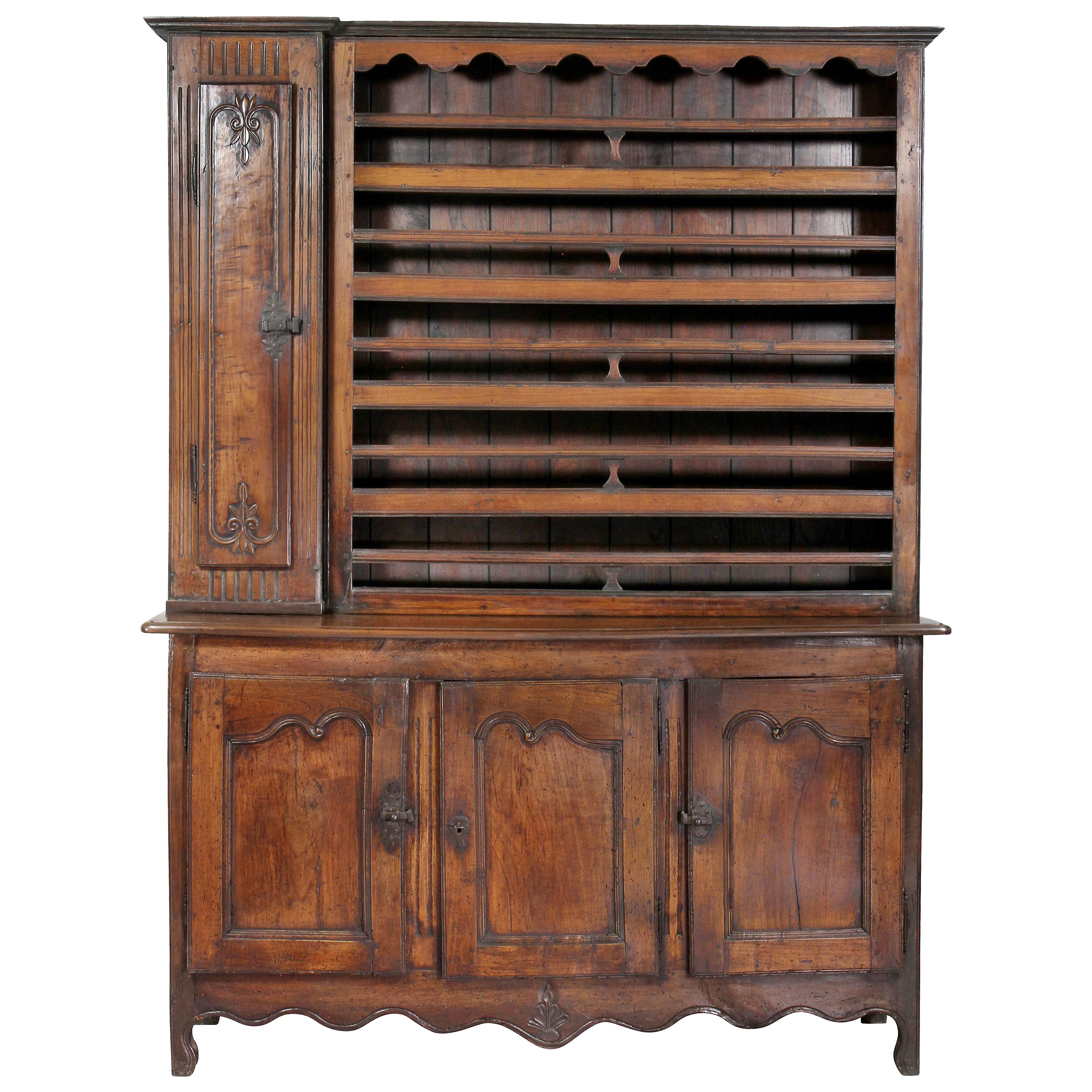 Louis XV Provincial Walnut Vasselier