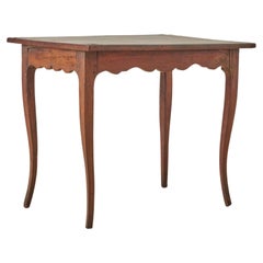 Louis XV Provincial Writing Table with Leather Top