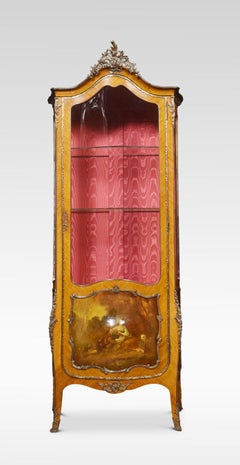 Louis XV Revival Vernis Martin Vitrine