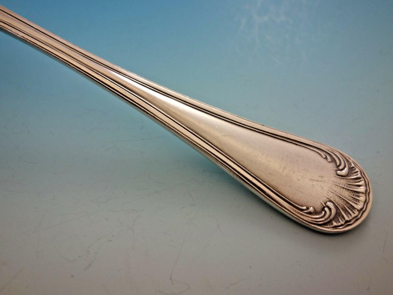 20ième siècle Service de couverts en argent français de style Louis XV Rocaille par Boulenger, 160 pièces en vente