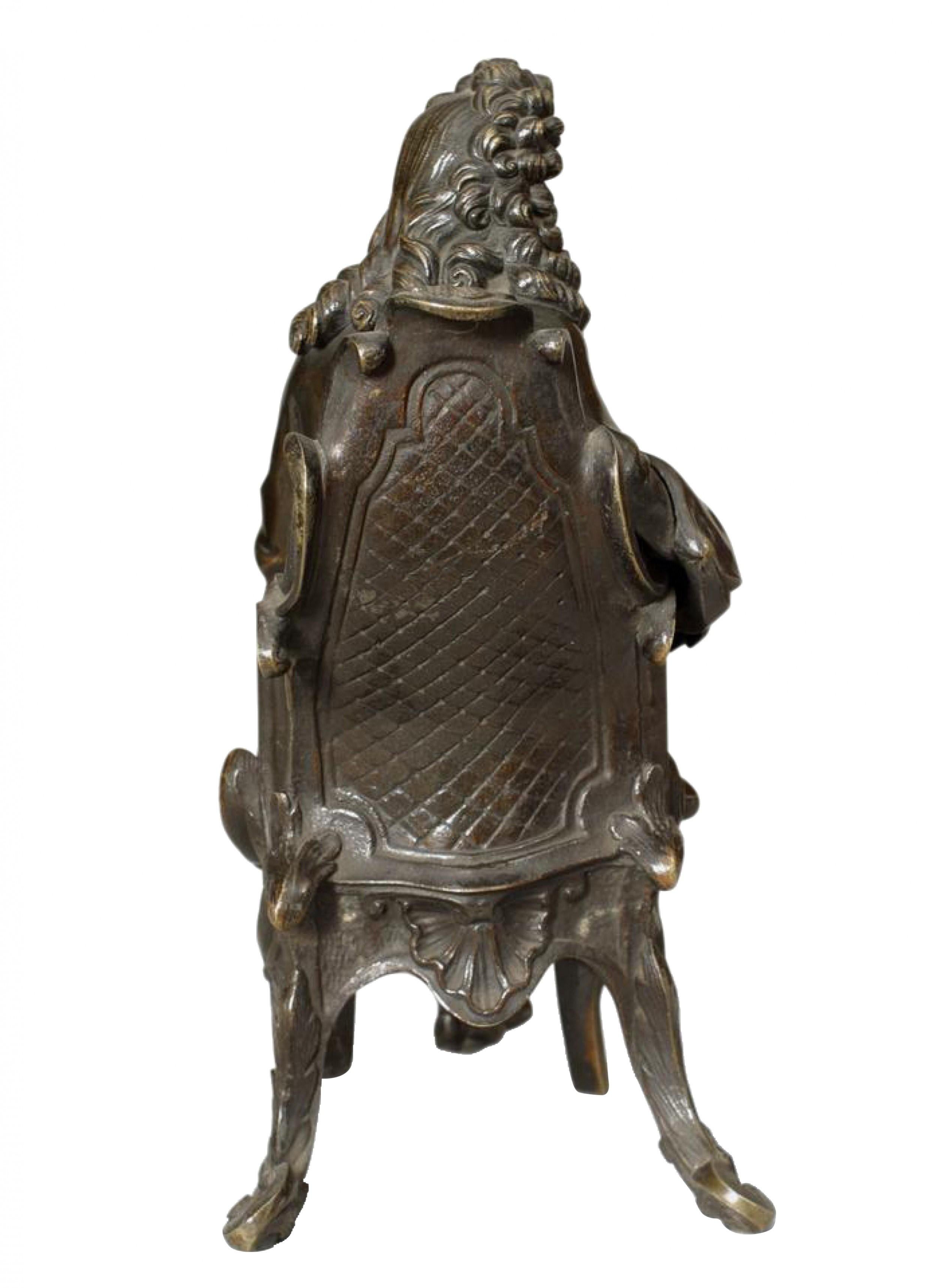 Francese Figura rococò Luigi XV