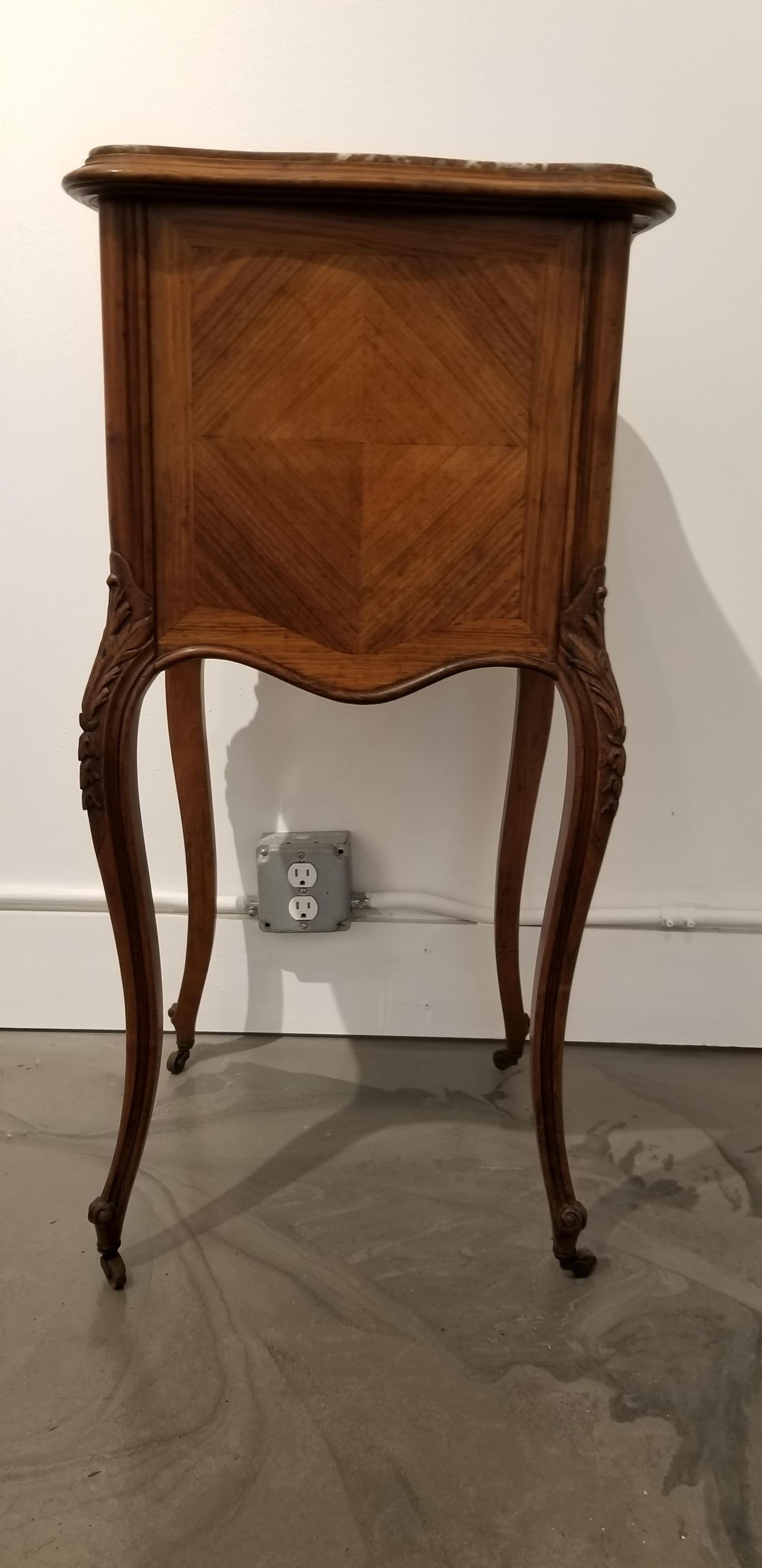 20th Century Louis XV Rosewood Nightstand For Sale