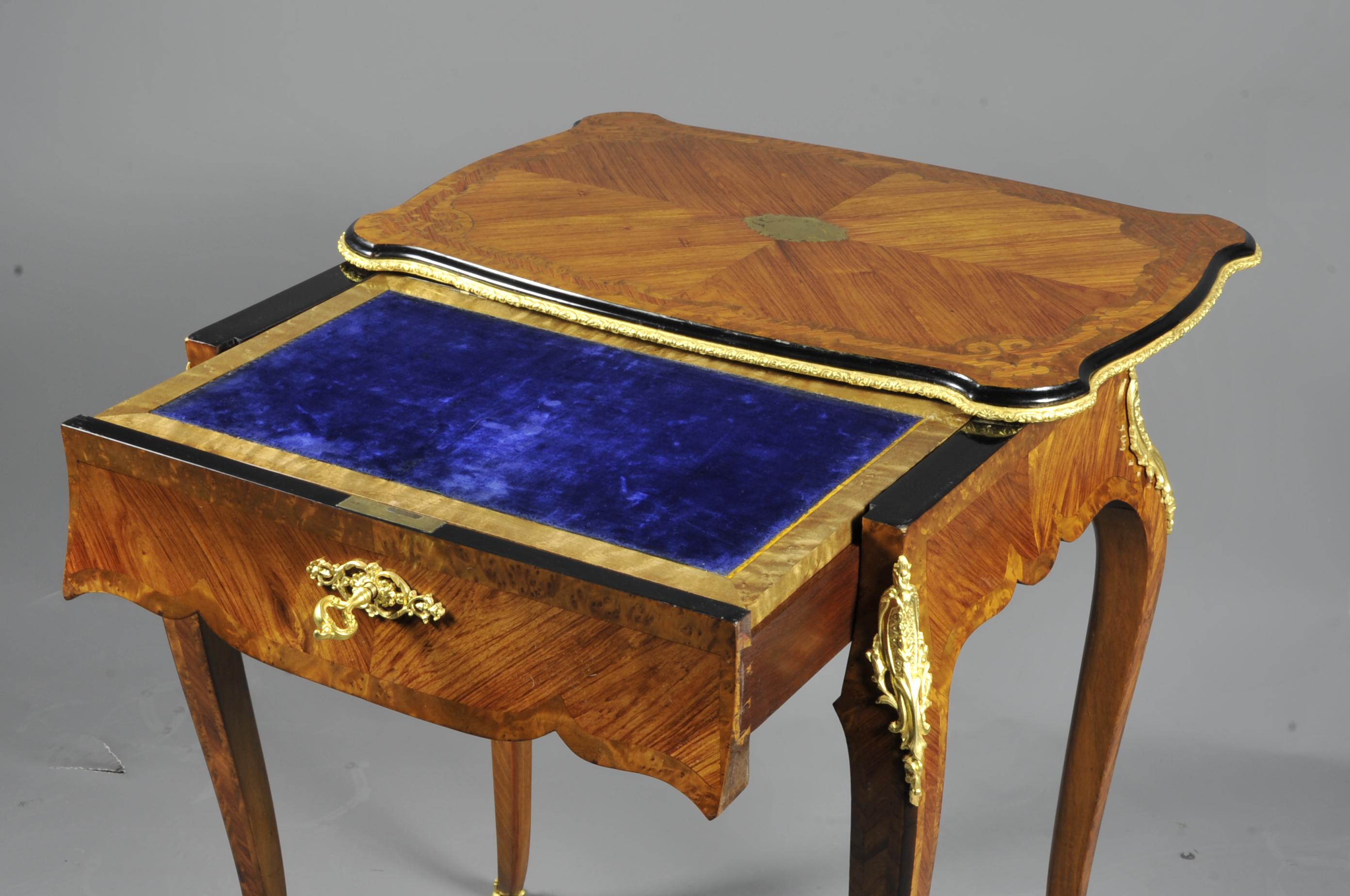 Louis XV Salon Table Stamped Paul Sormani For Sale 3