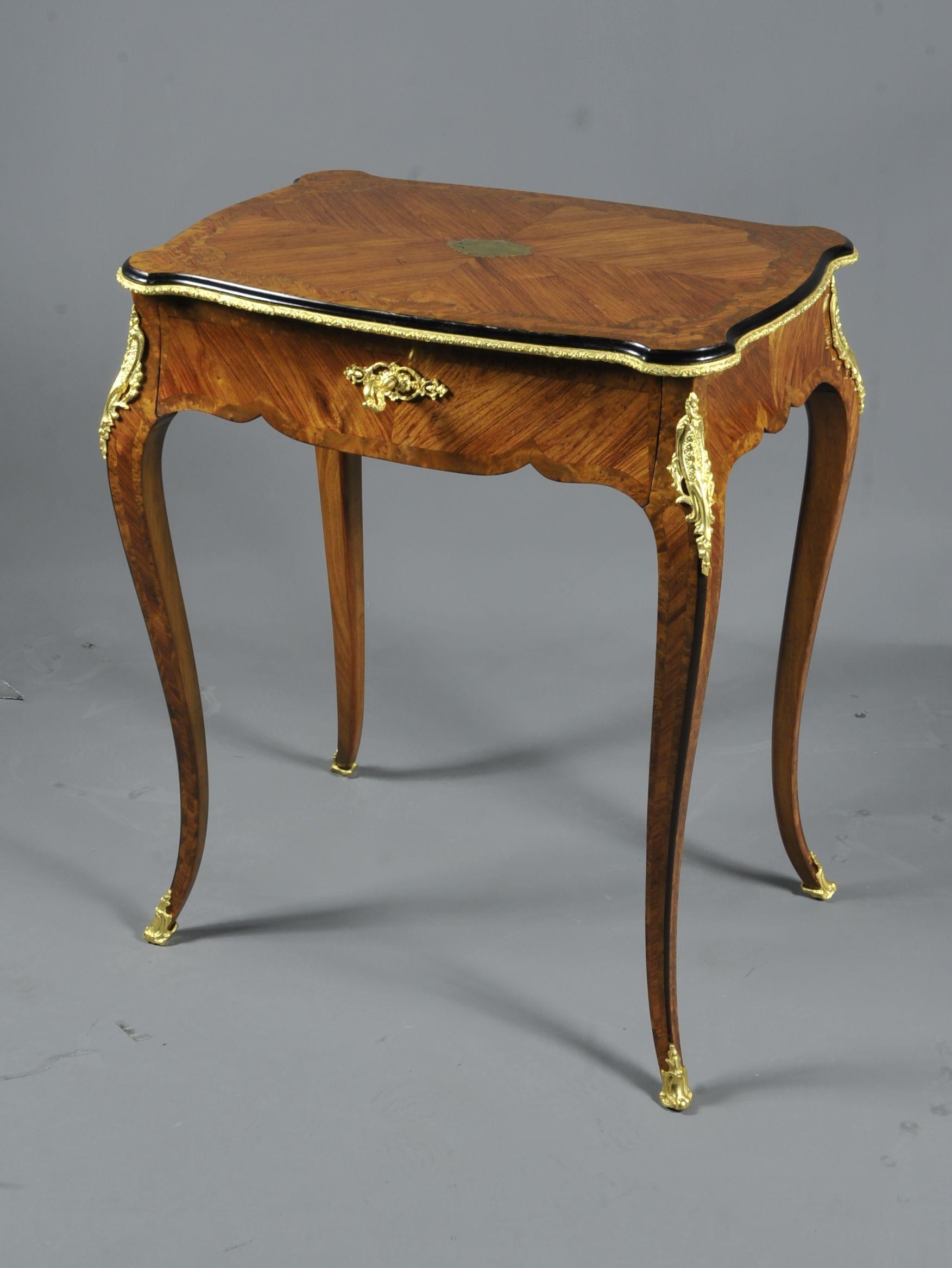 Louis XV Salon Table Stamped Paul Sormani For Sale 2