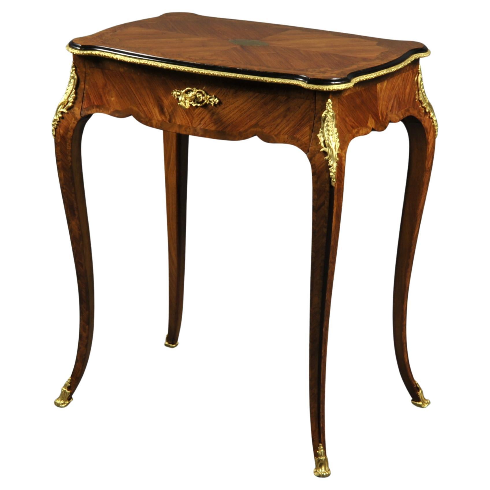 Louis XV Salon Table Stamped Paul Sormani For Sale