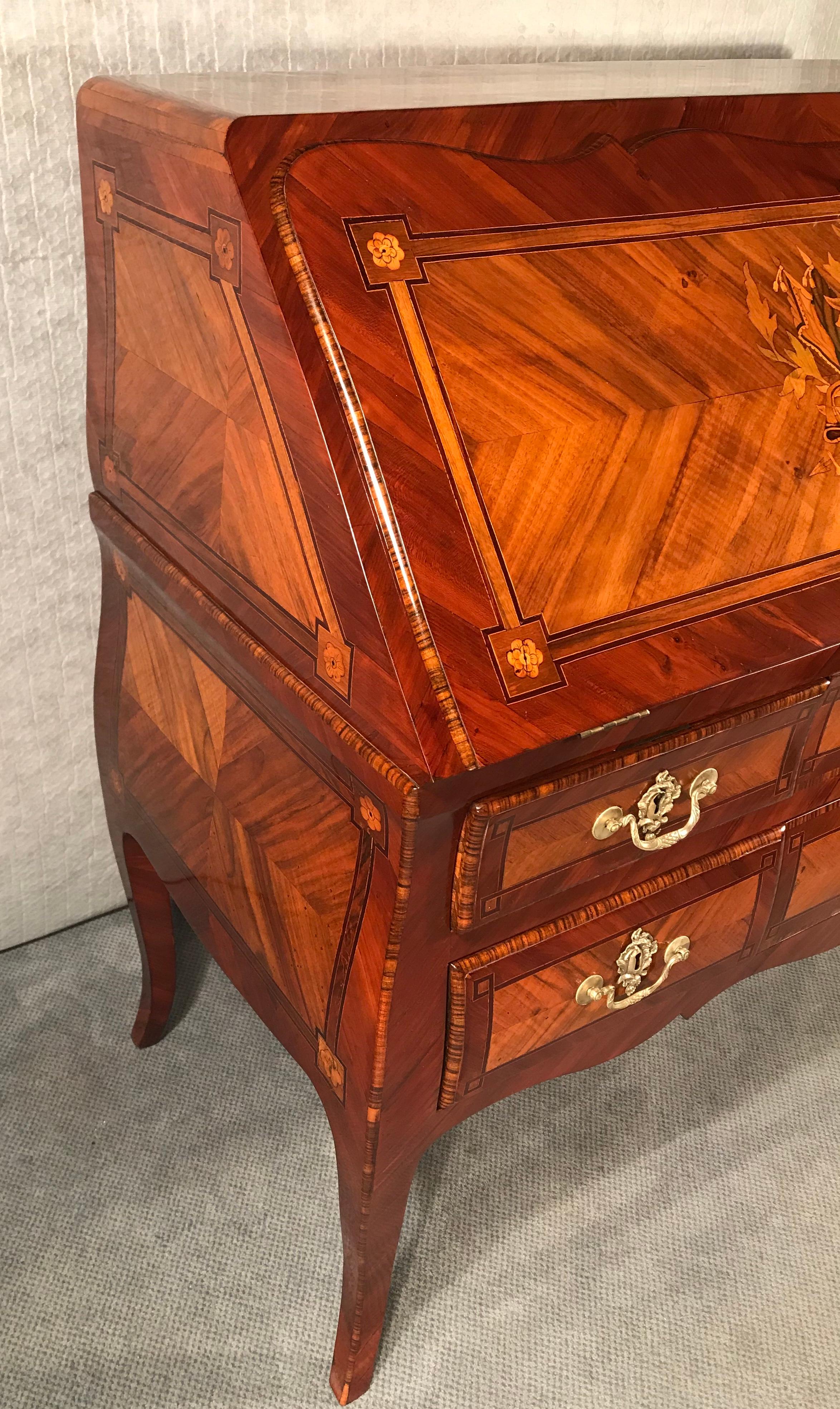 secretaire louis xv