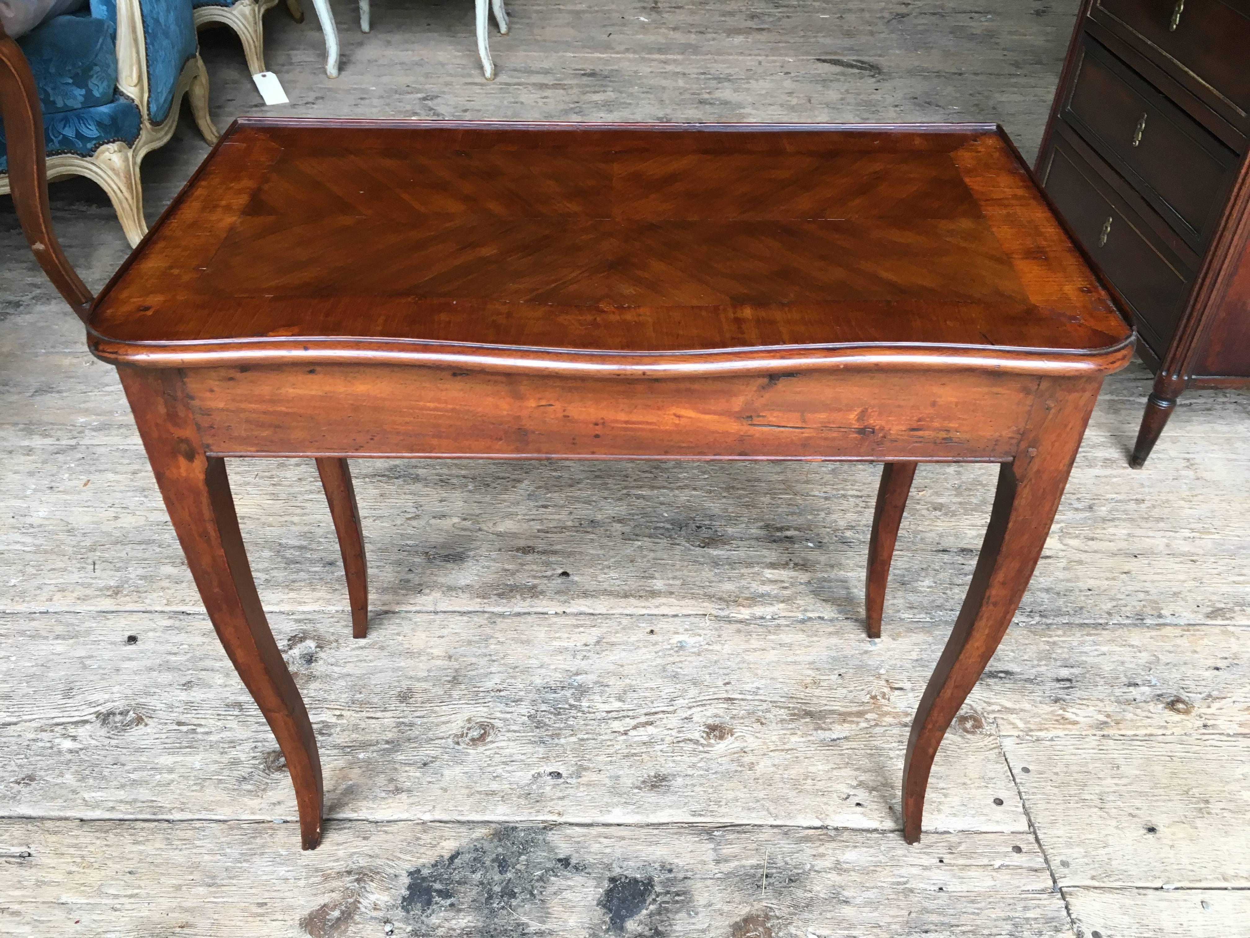 Parquetry Louis XV Side Table, circa 1780