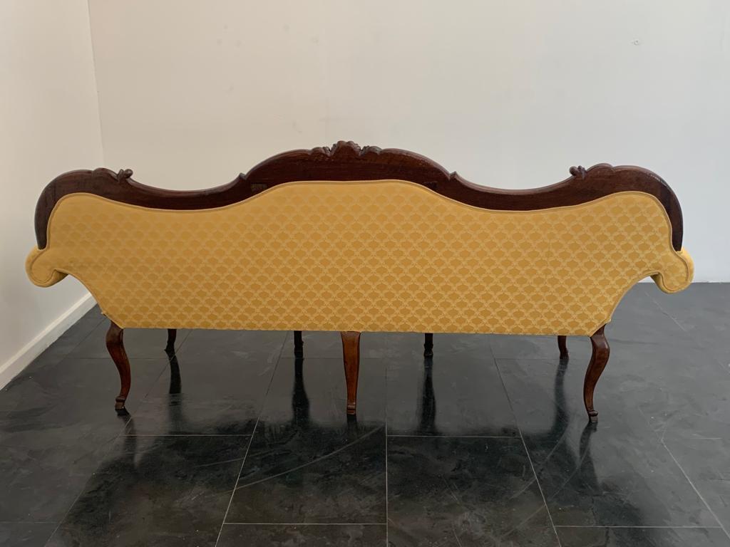 Late 19th Century Louis XV Solid Conversation Sofa For Sale