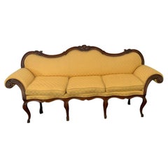 Antique Louis XV Solid Conversation Sofa