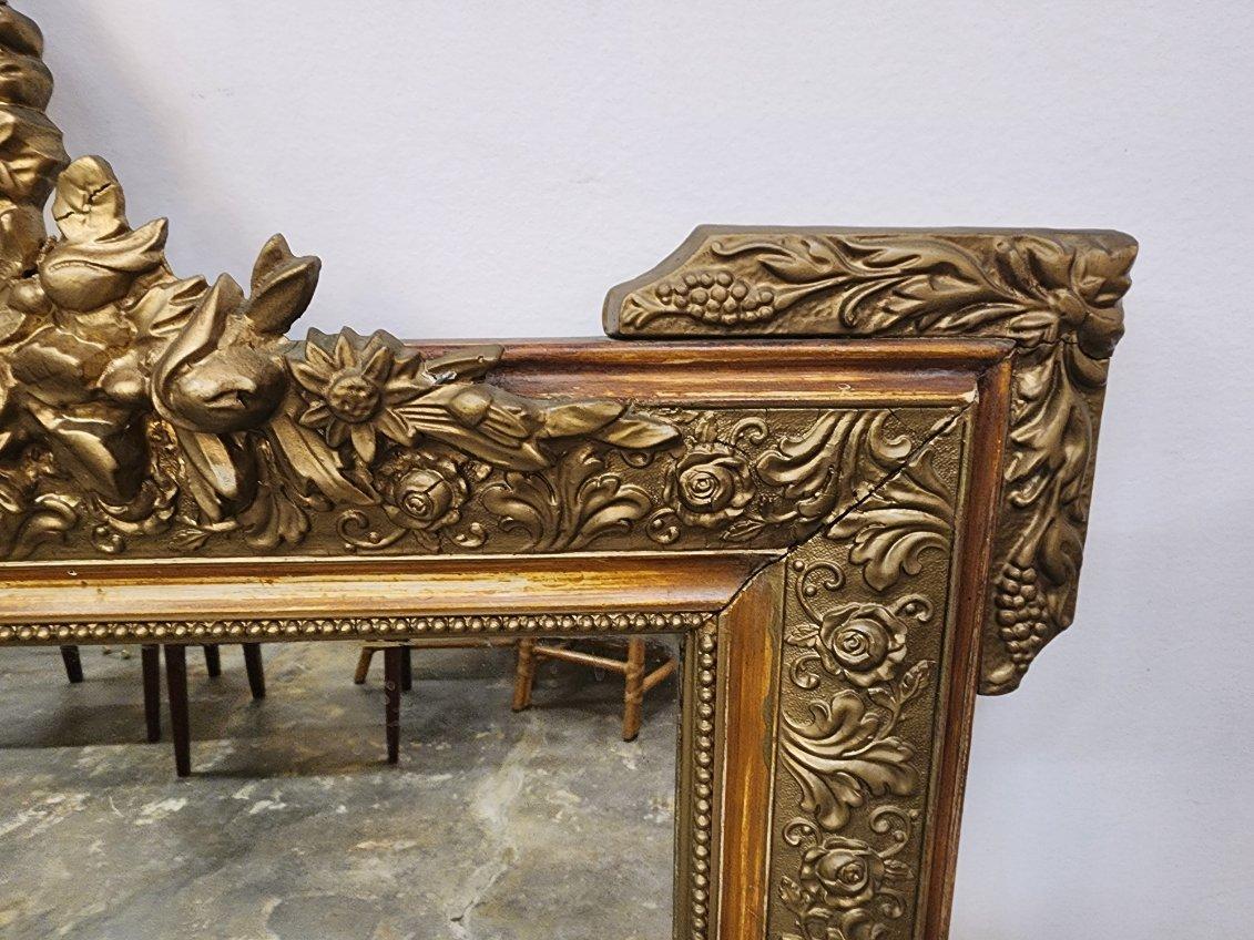 20th Century Louis XV Stye Gold Gilt Mirror  For Sale