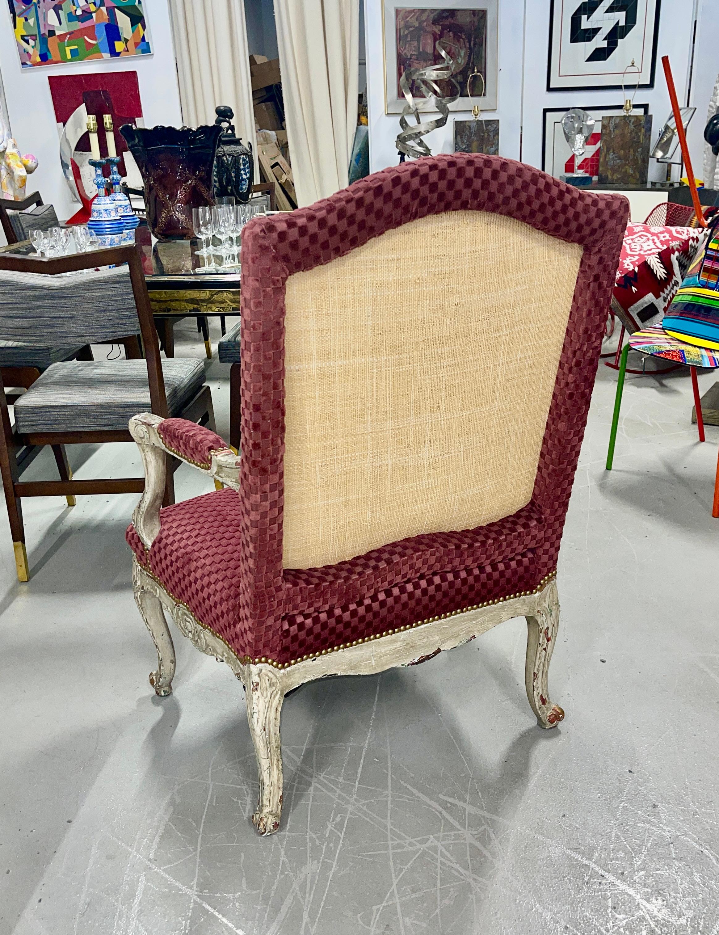Louis XV Style 19th Century Bergere For Sale 7