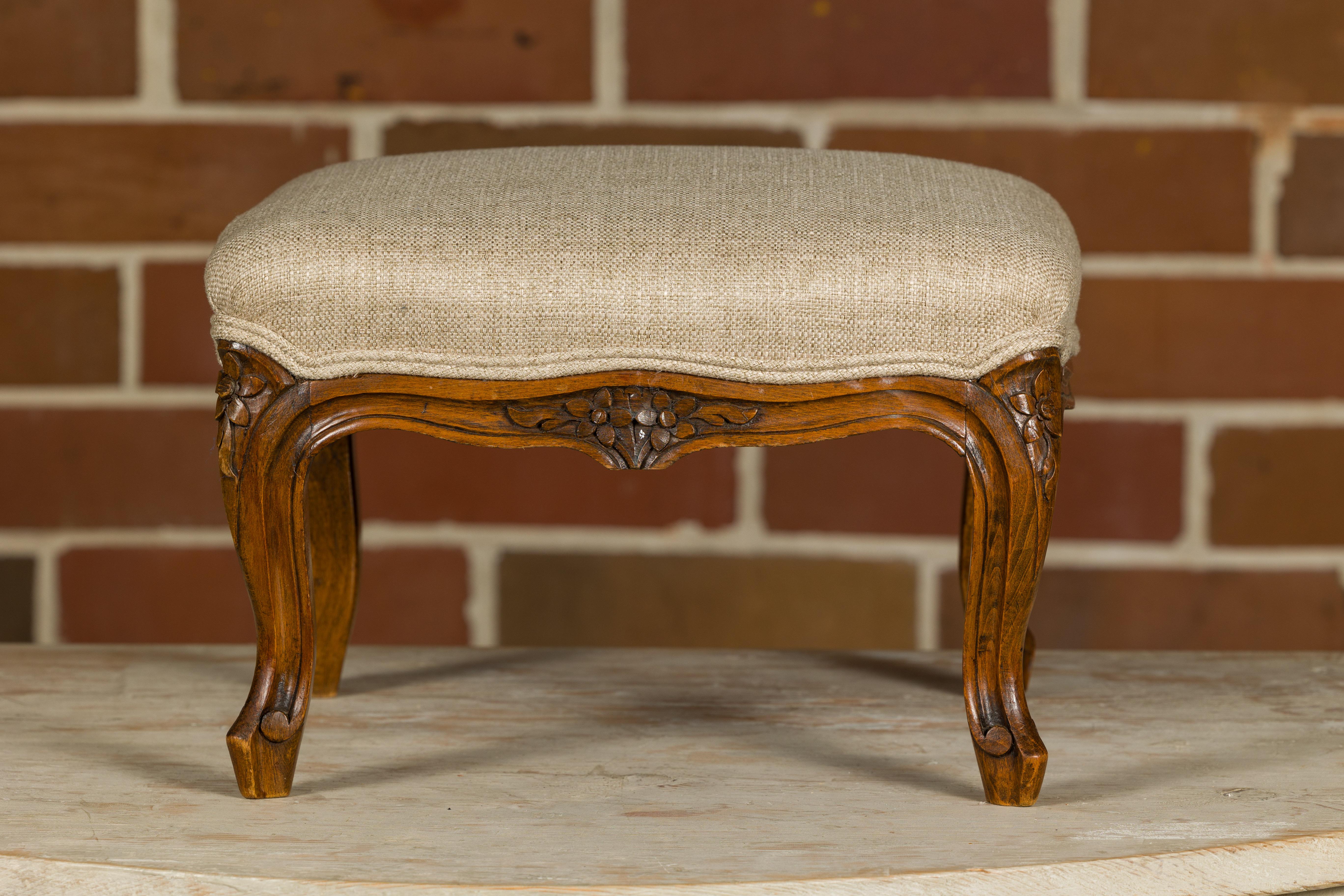 french provincial footstool