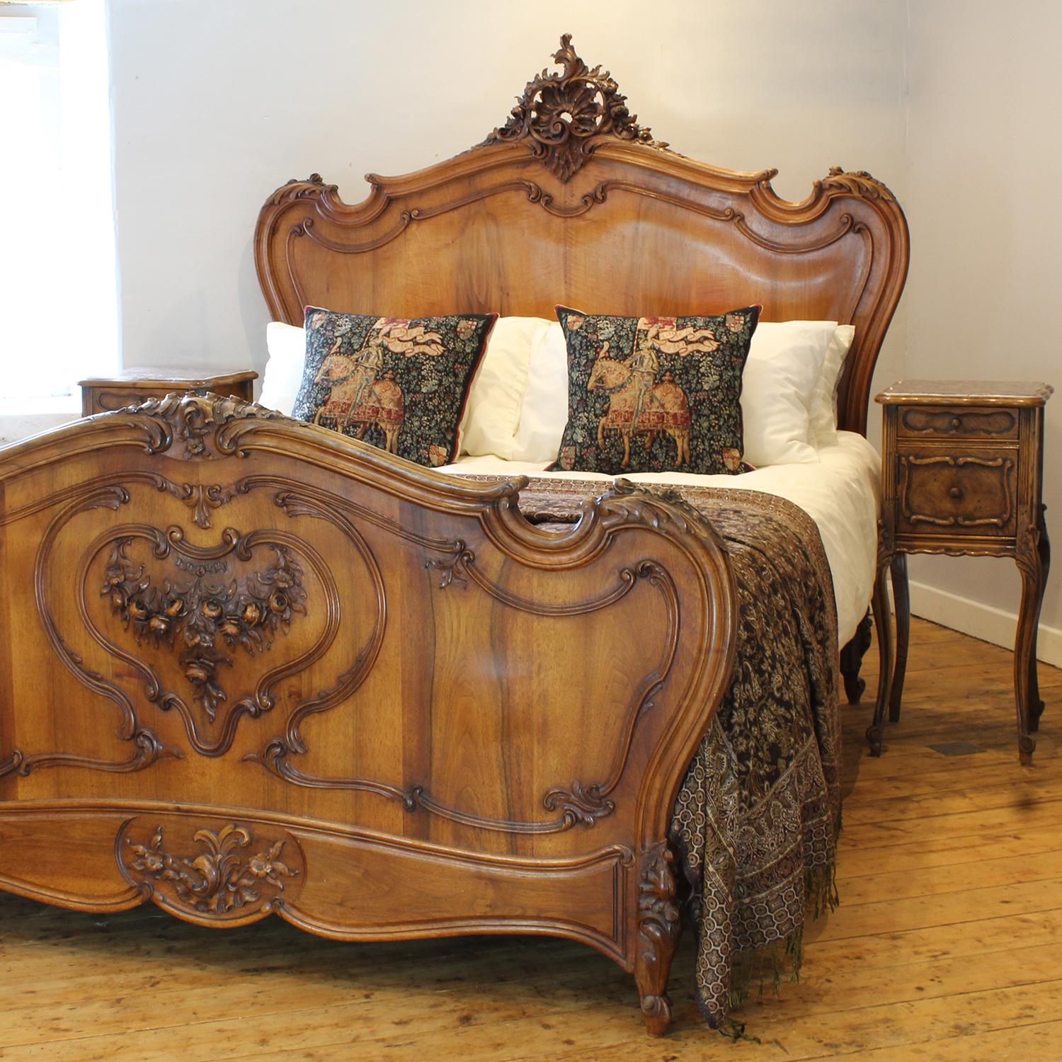 French Louis XV Style Antique Bed WK173