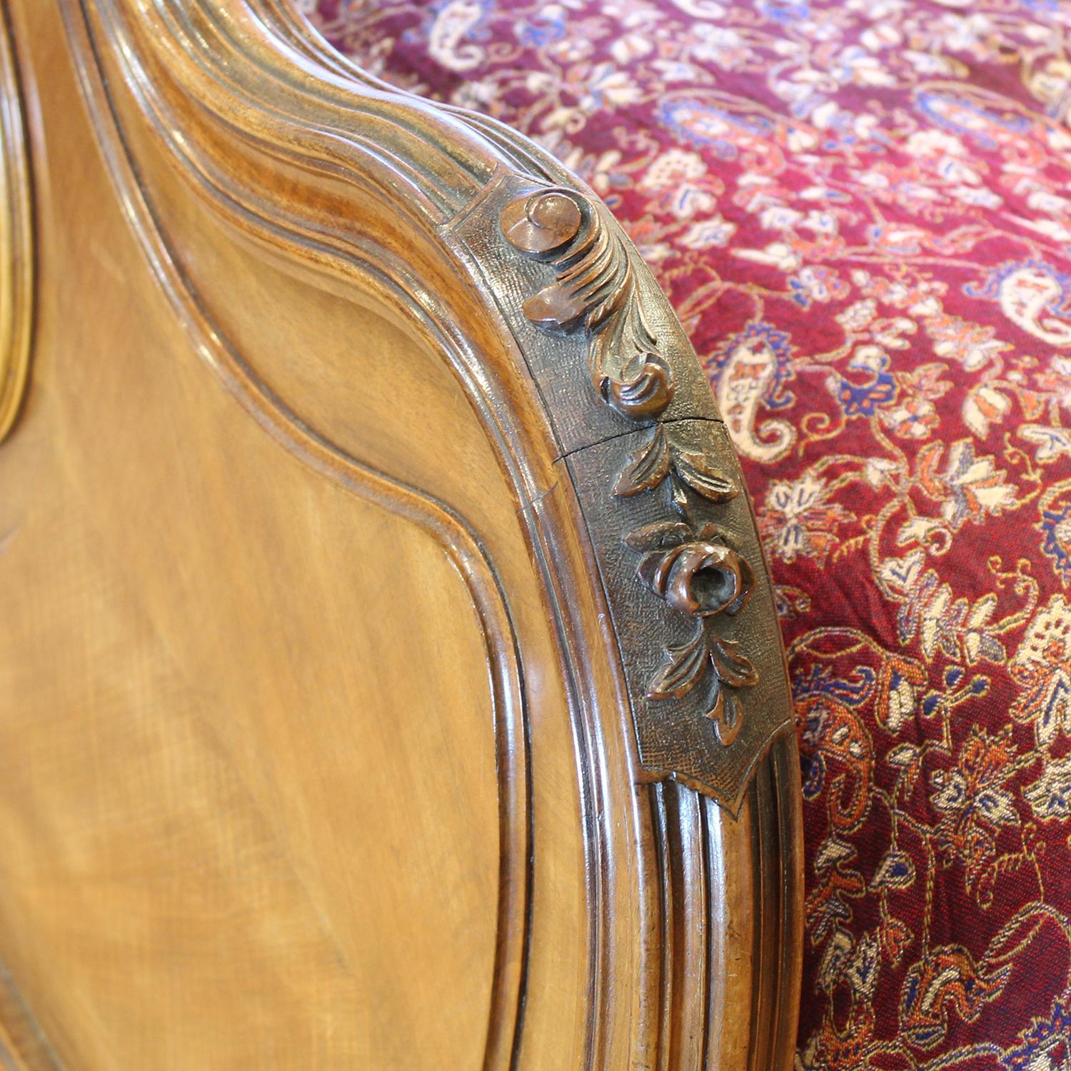 Louis XV Style Antique Bed WK175 For Sale 2