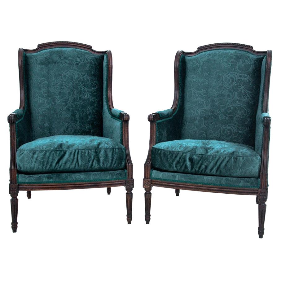 Louis XV Style Armchair Set, France, circa 1890