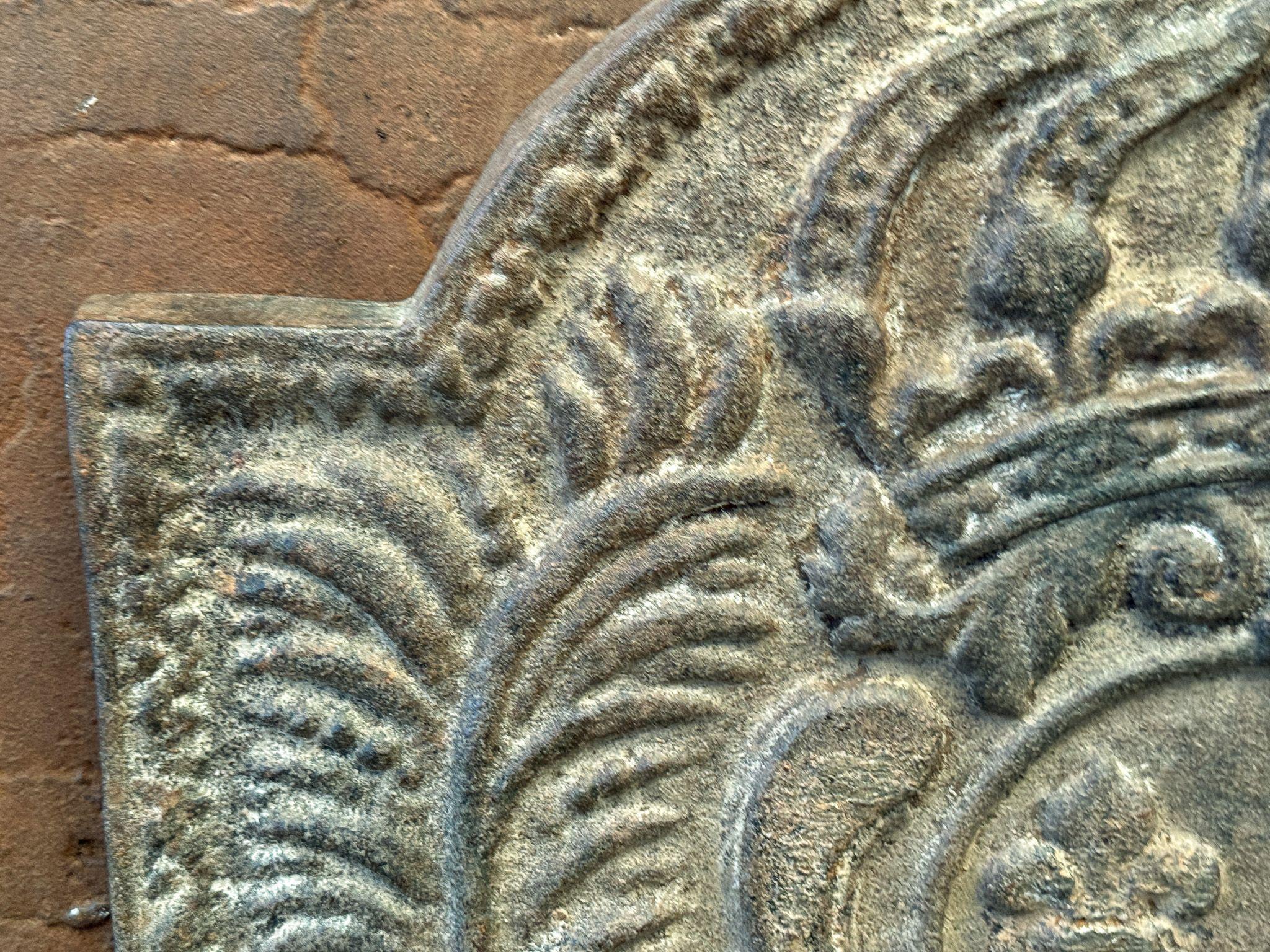 Louis XIV Louis XV Style 'Arms of France' Fireback / Backsplash For Sale