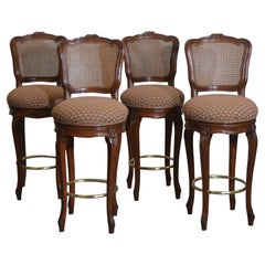 Louis XV Style Bar Stool Set of 4