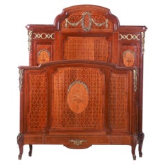 Louis XV style bed - 19th century