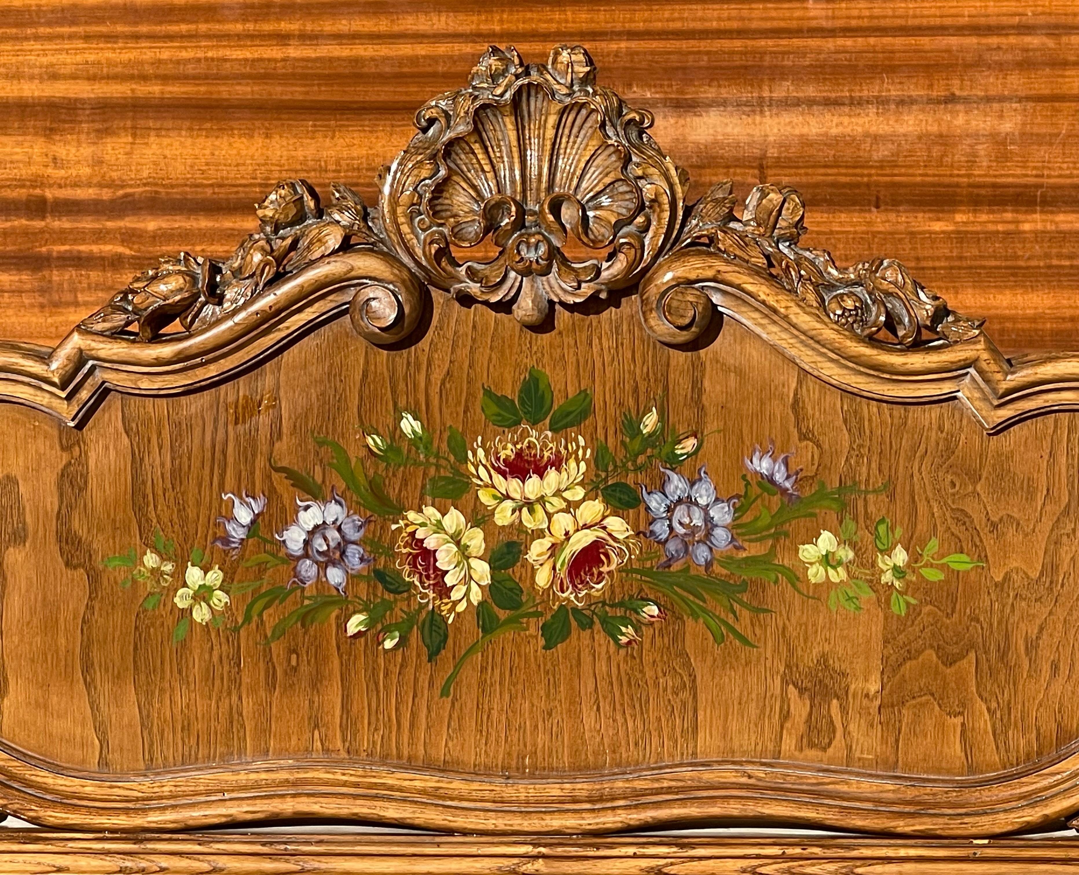 Lit de style Louis XV en vente 6