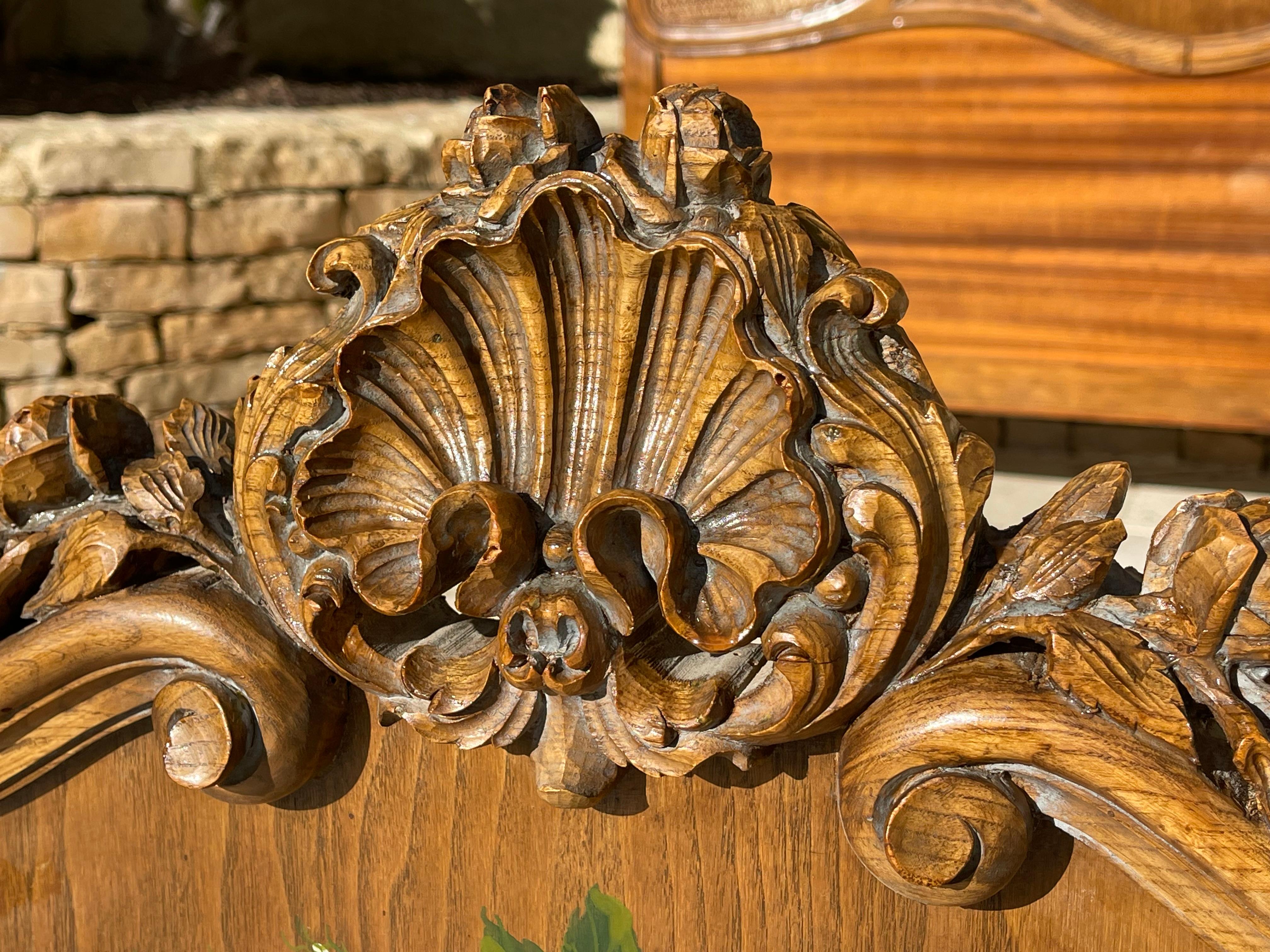 Lit de style Louis XV en vente 7