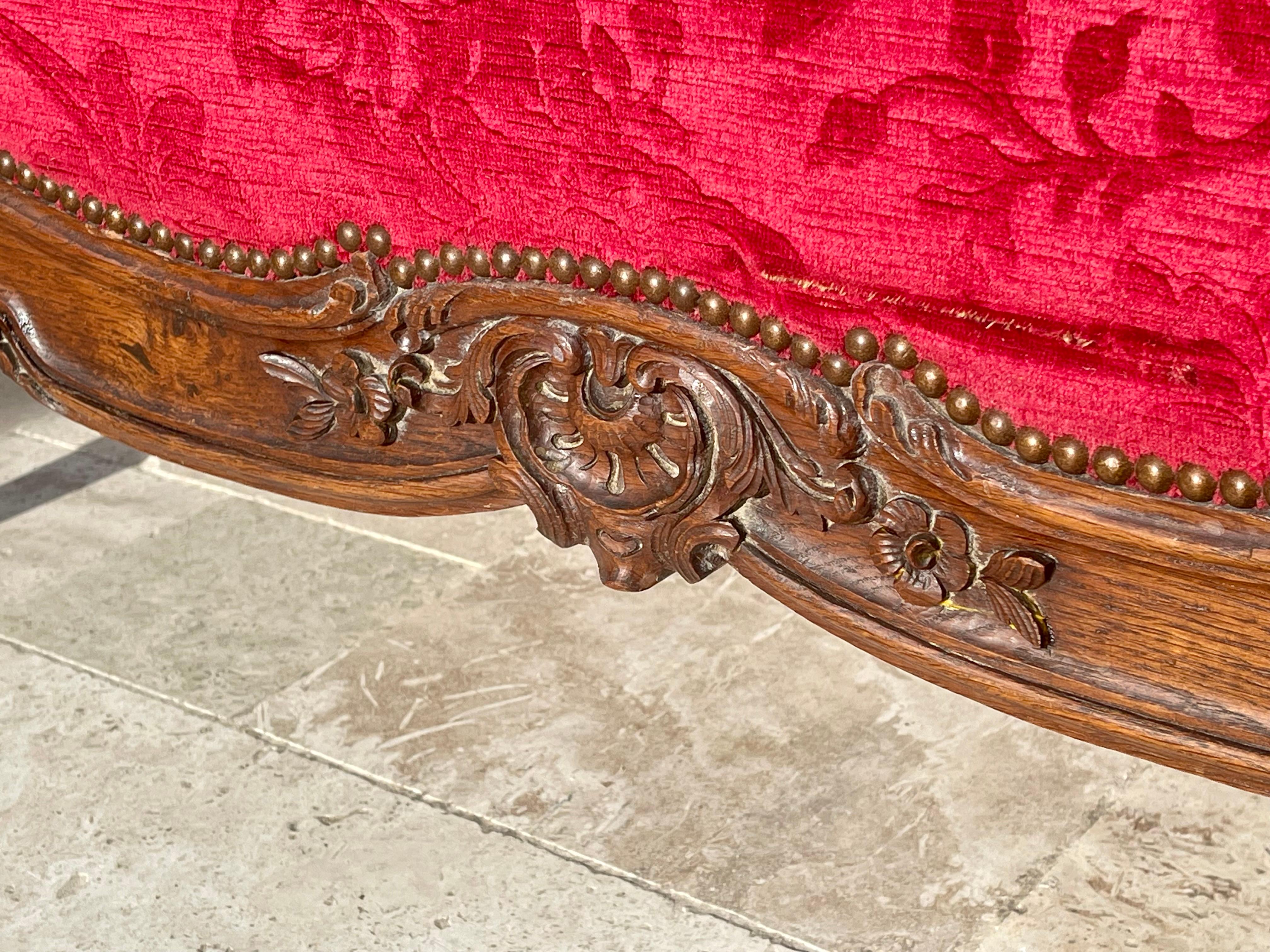 Lit de style Louis XV en vente 8