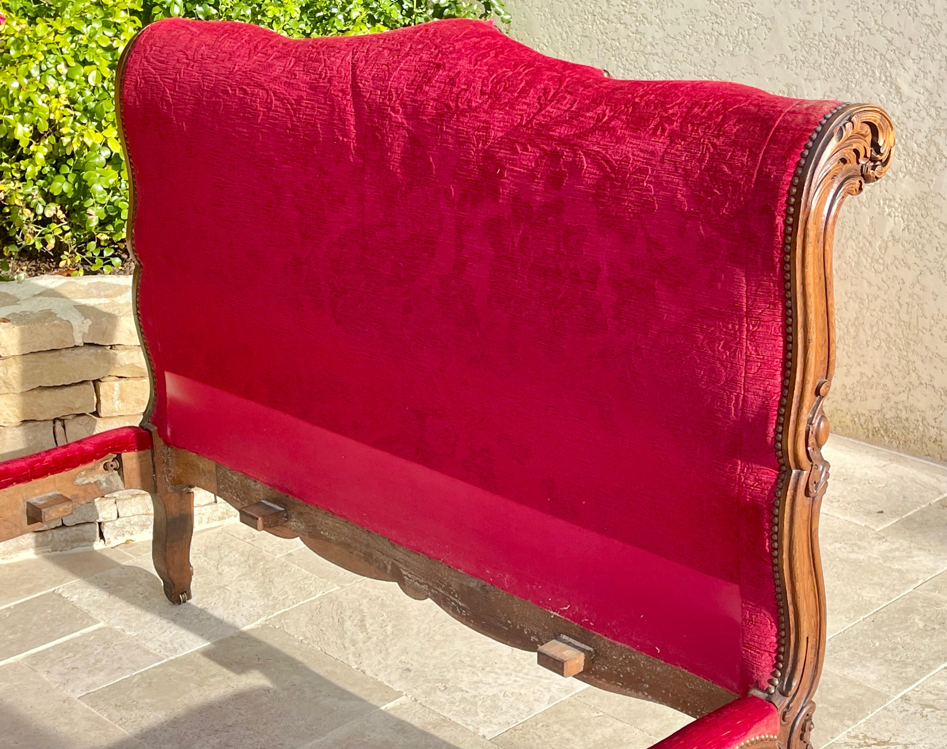 Lit de style Louis XV en vente 9