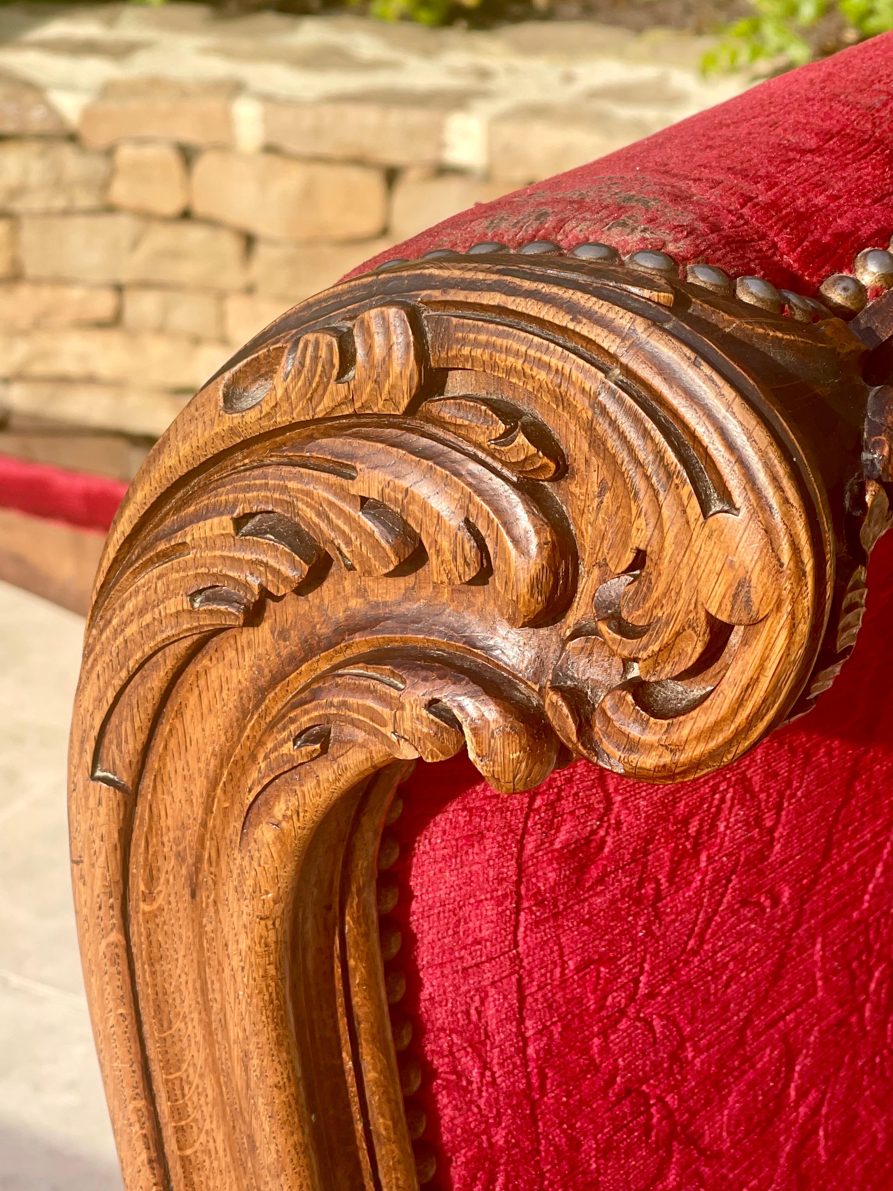 Lit de style Louis XV en vente 10