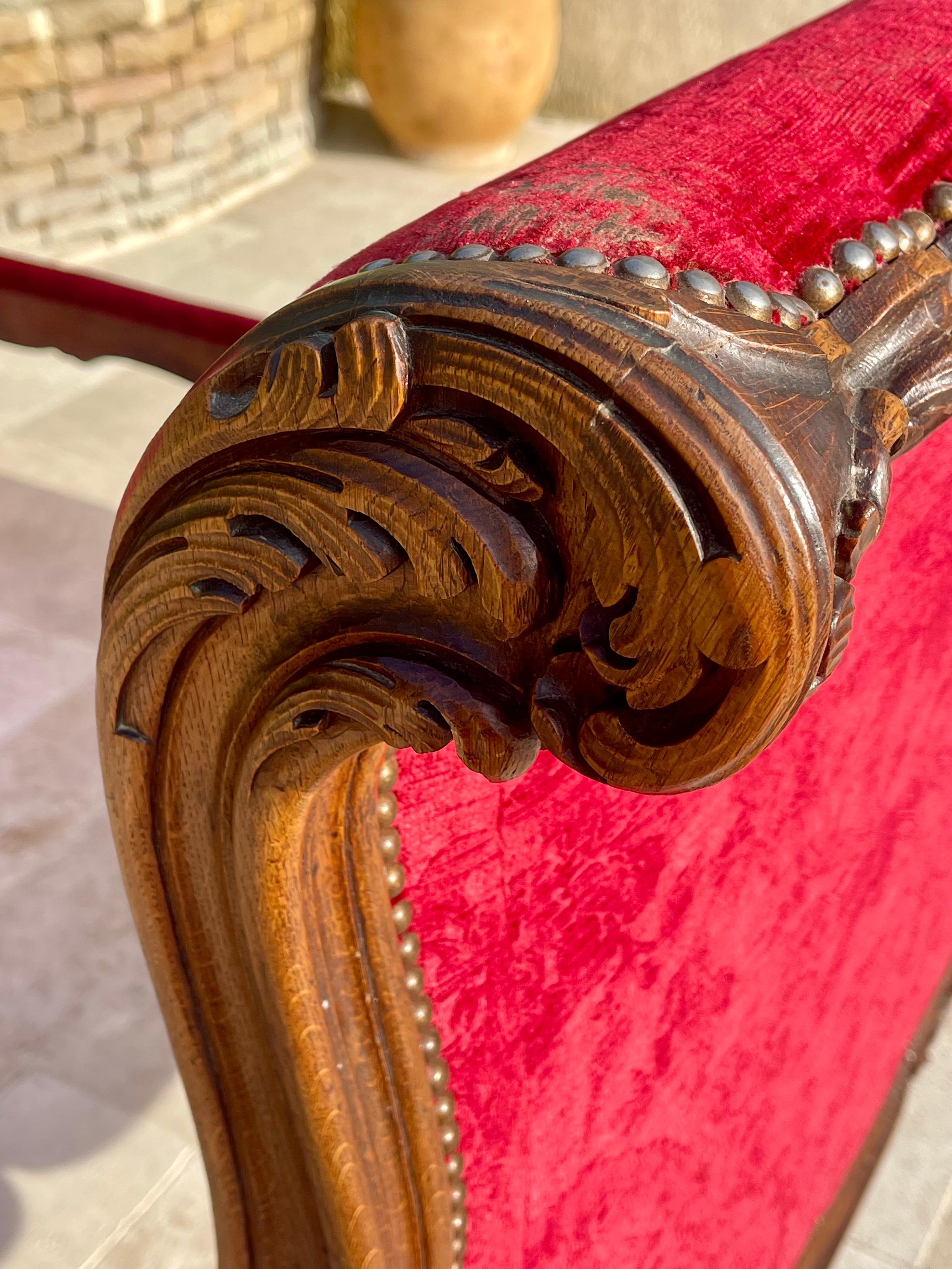 Lit de style Louis XV en vente 2