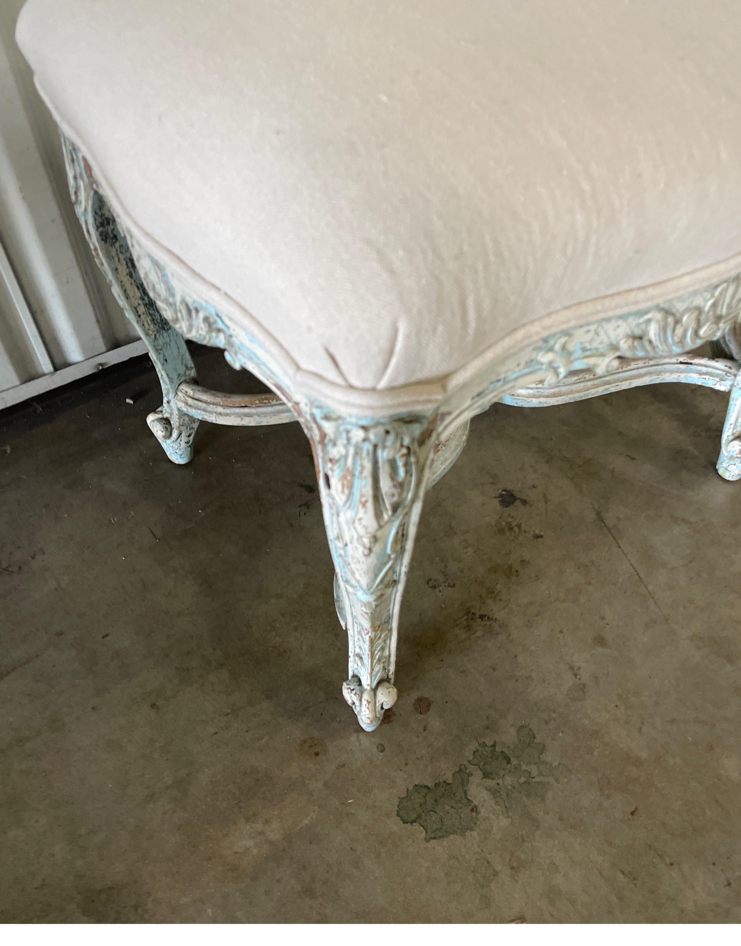 19th Century Louis XV Style Bench For Sale