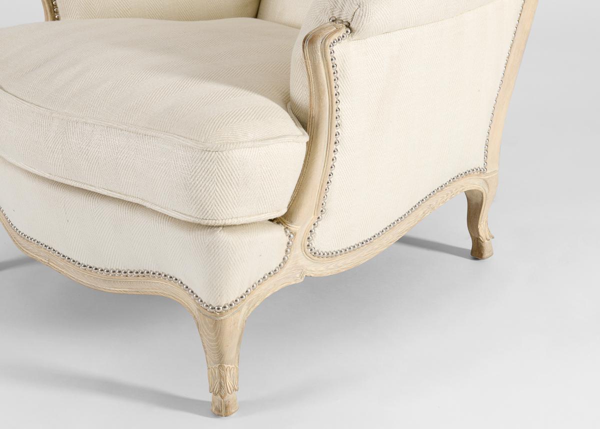 Bergere im Stil Louis XV aus der Sammlung von Thierry Despont (amerikanisch) im Angebot