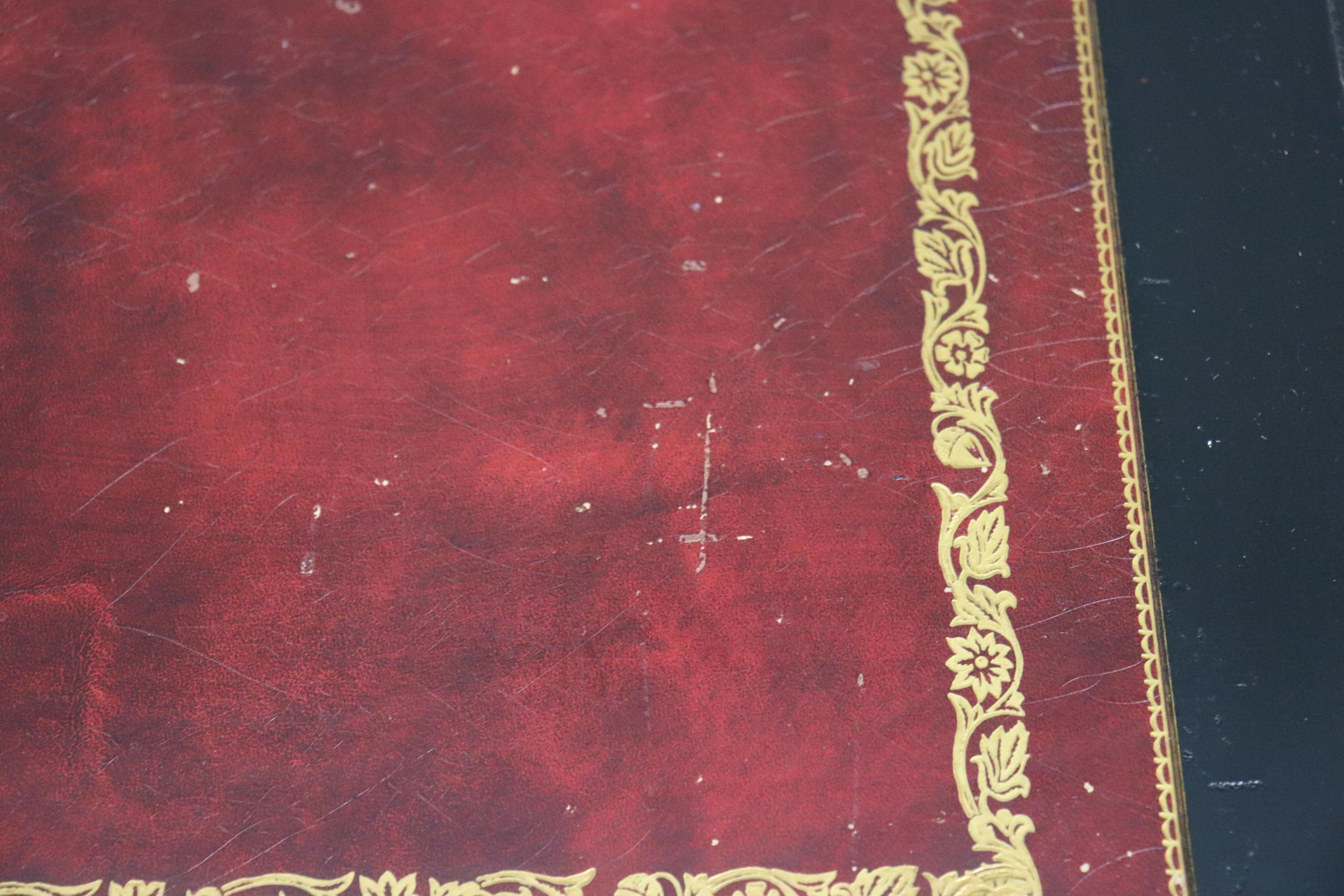 Schreibtisch im Louis-XV-Stil aus schwarzem, ebonisiertem Messing mit Lederplatte von John Widdicomb im Angebot 3