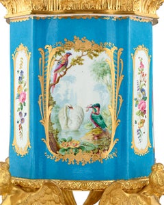 Louis XV Style Bleu Céleste Vase