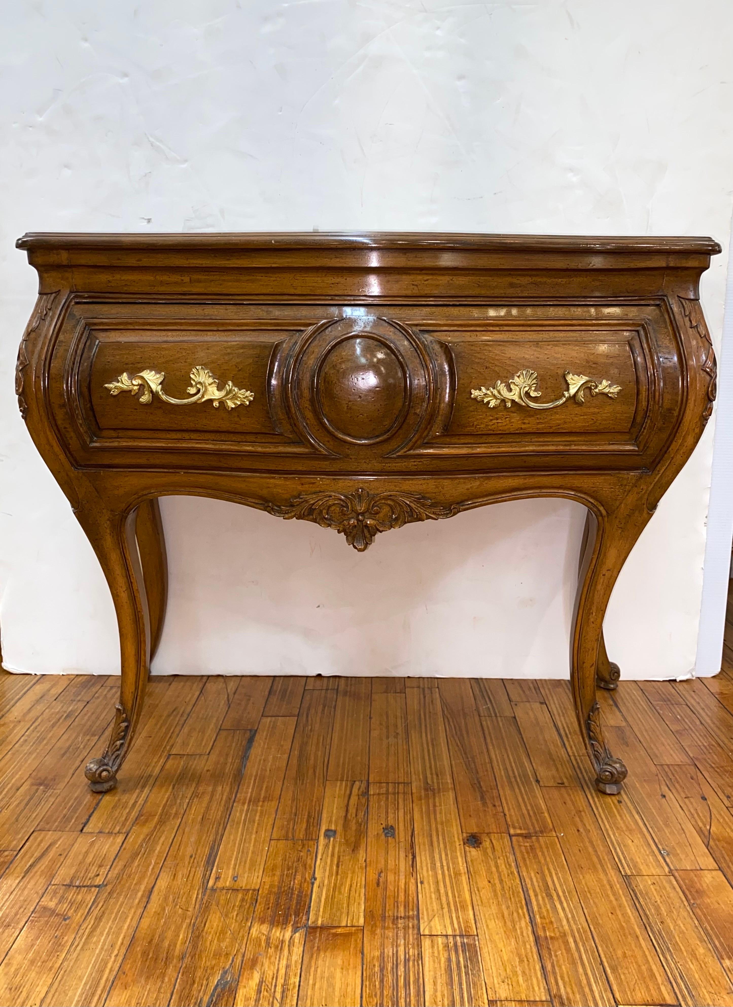 French Louis XV style bombe' chest attr. Jacques Bodart For Sale