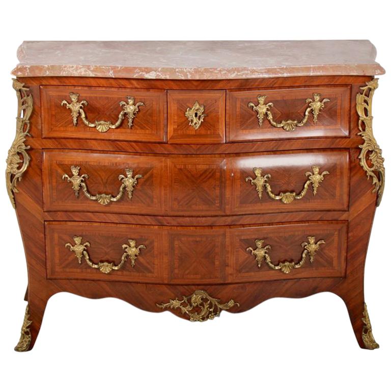 Louis XV Style Bombe Commode from Paris