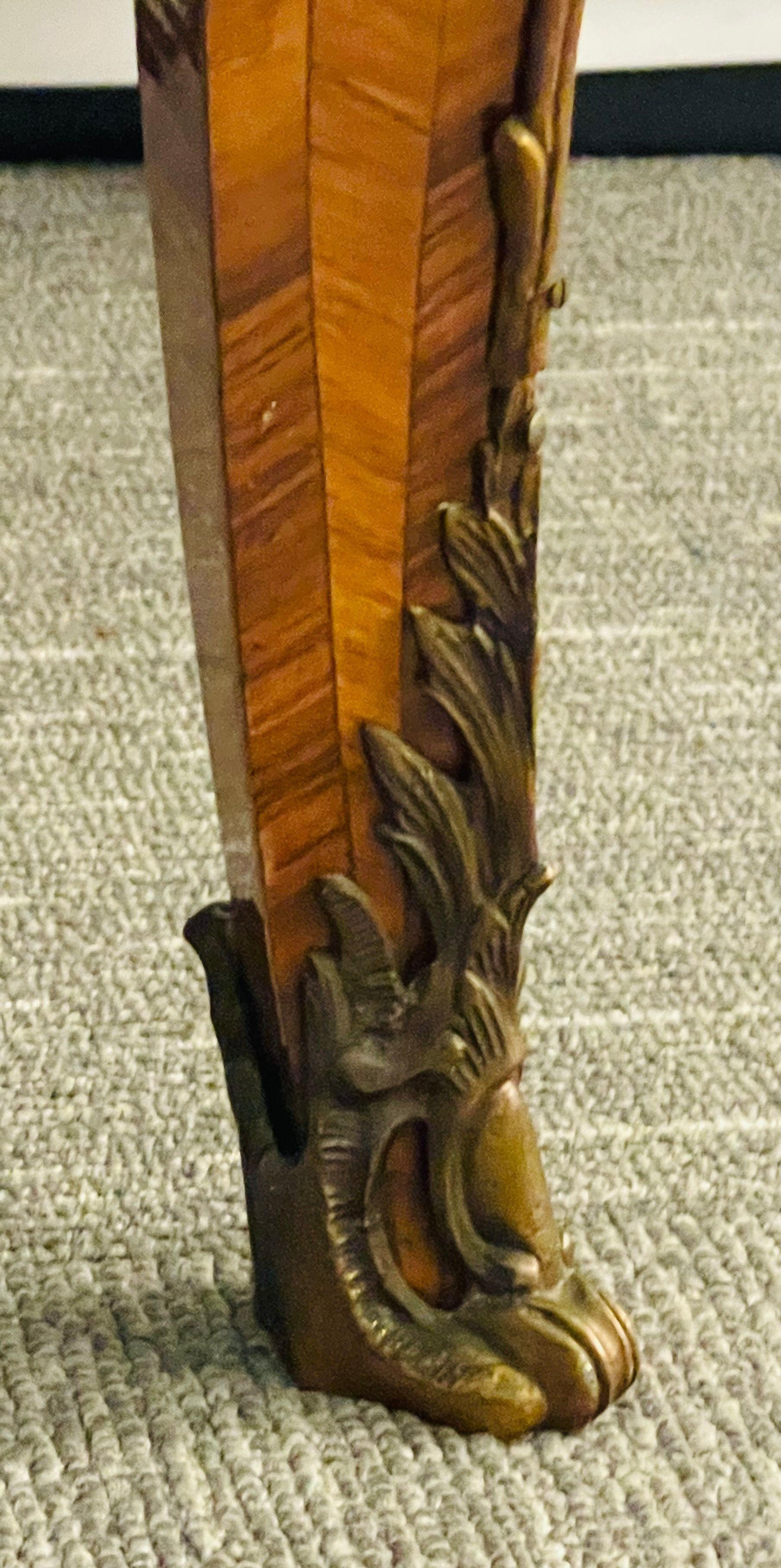 Louis XV Style Bombe Inlaid Commode, Chest or Dresser 9