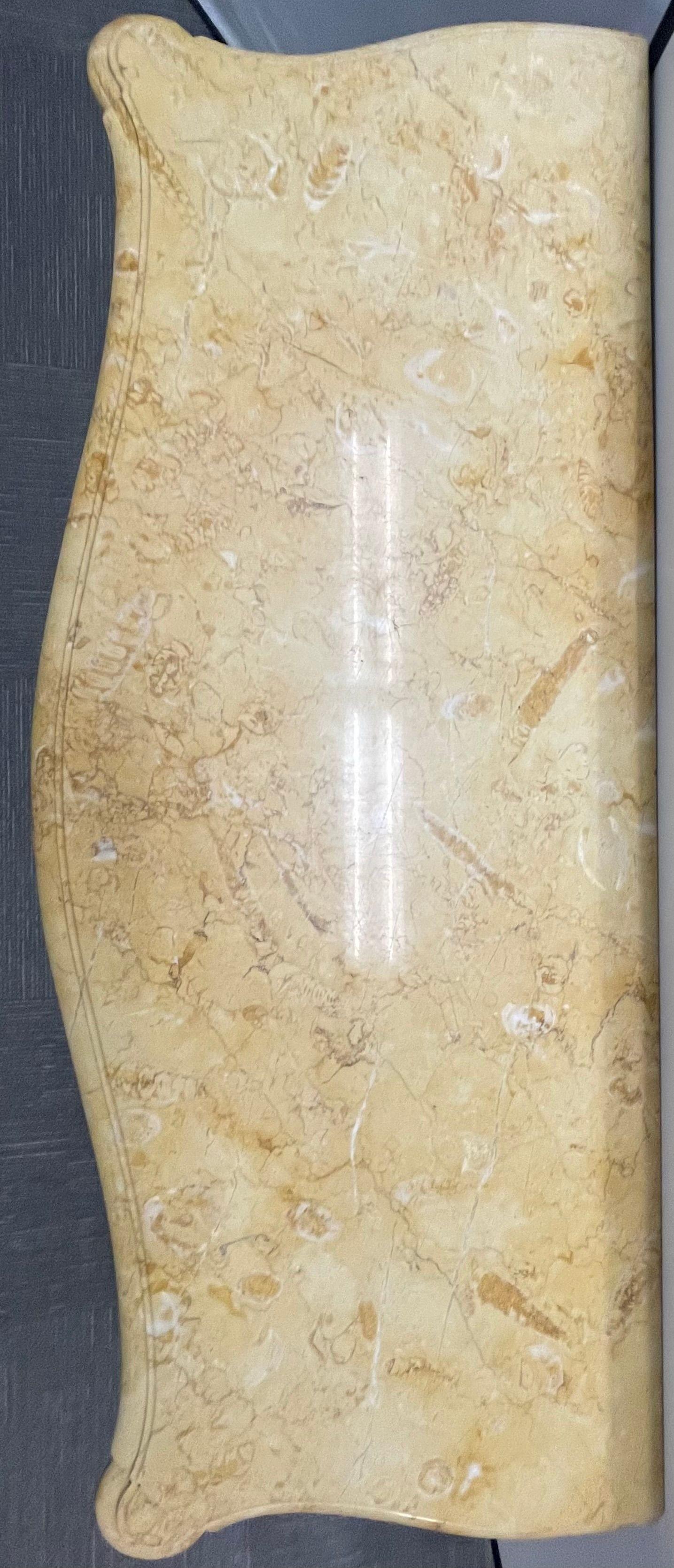 Louis XV Style Bombe Inlaid Commode, Chest or Dresser 3