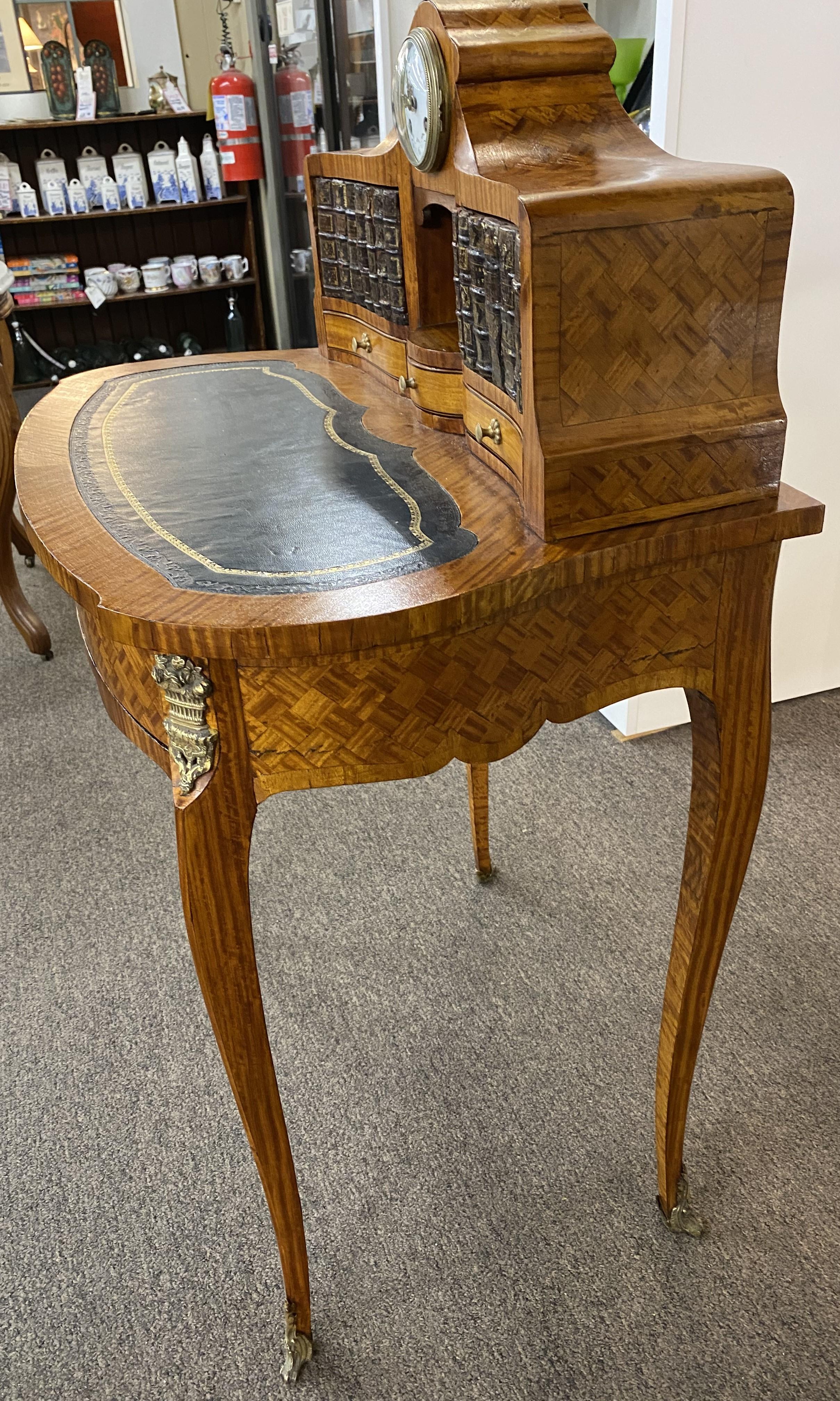 20th Century Louis XV Style Bonheur de Jour Ladies Desk For Sale