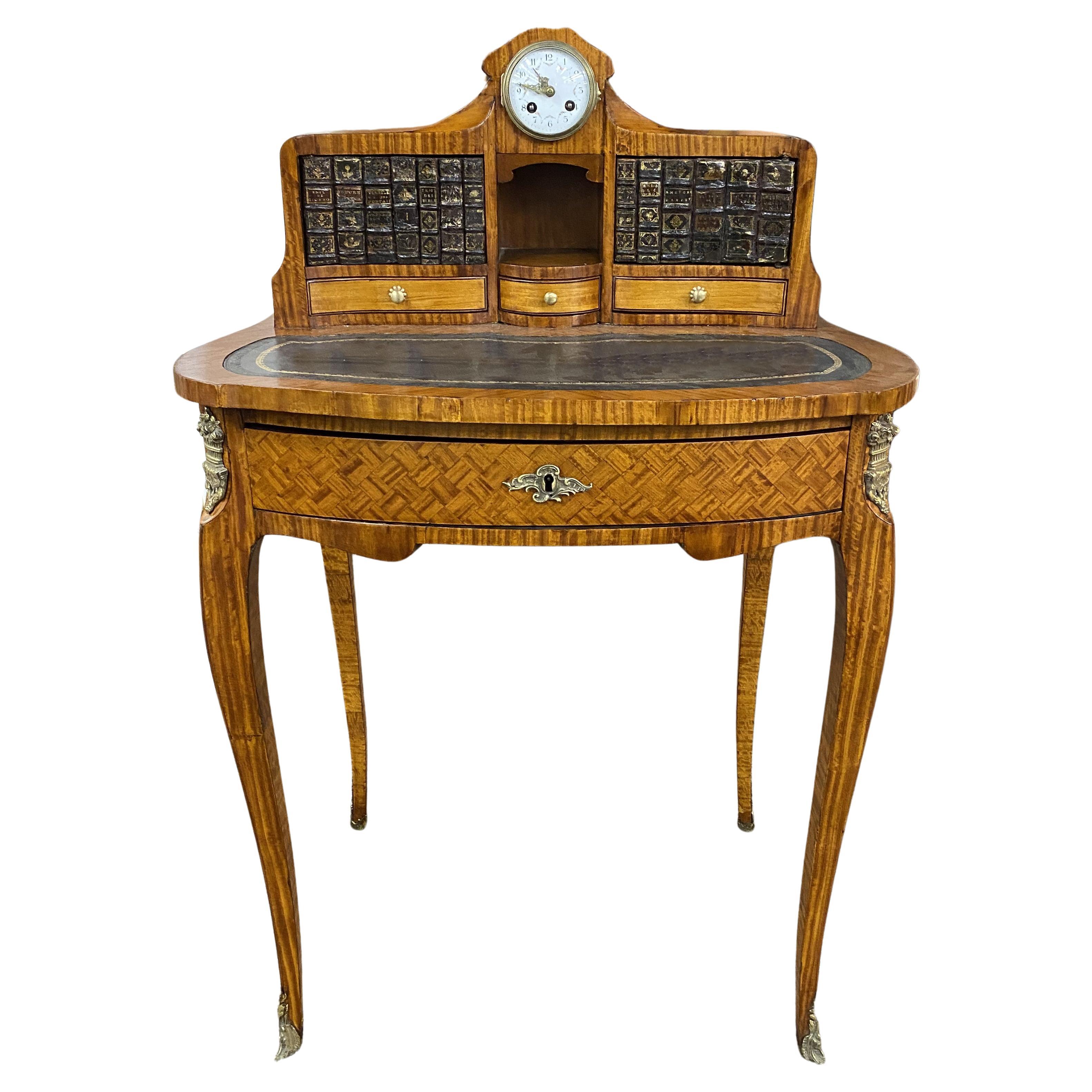 Louis XV Style Bonheur de Jour Ladies Desk For Sale