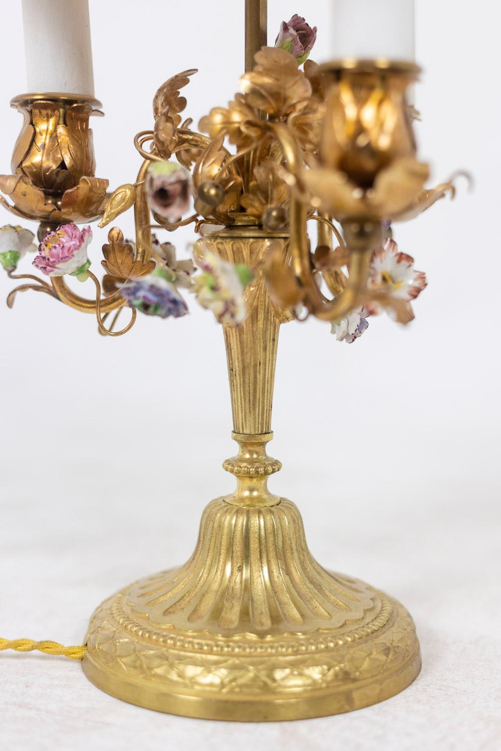 Louis XV Style Bouillotte Lamp, circa 1900 1