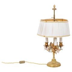 Antique Louis XV Style Bouillotte Lamp, circa 1900