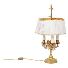Lampe bouillotte de style Louis XV, datant d'environ 1900
