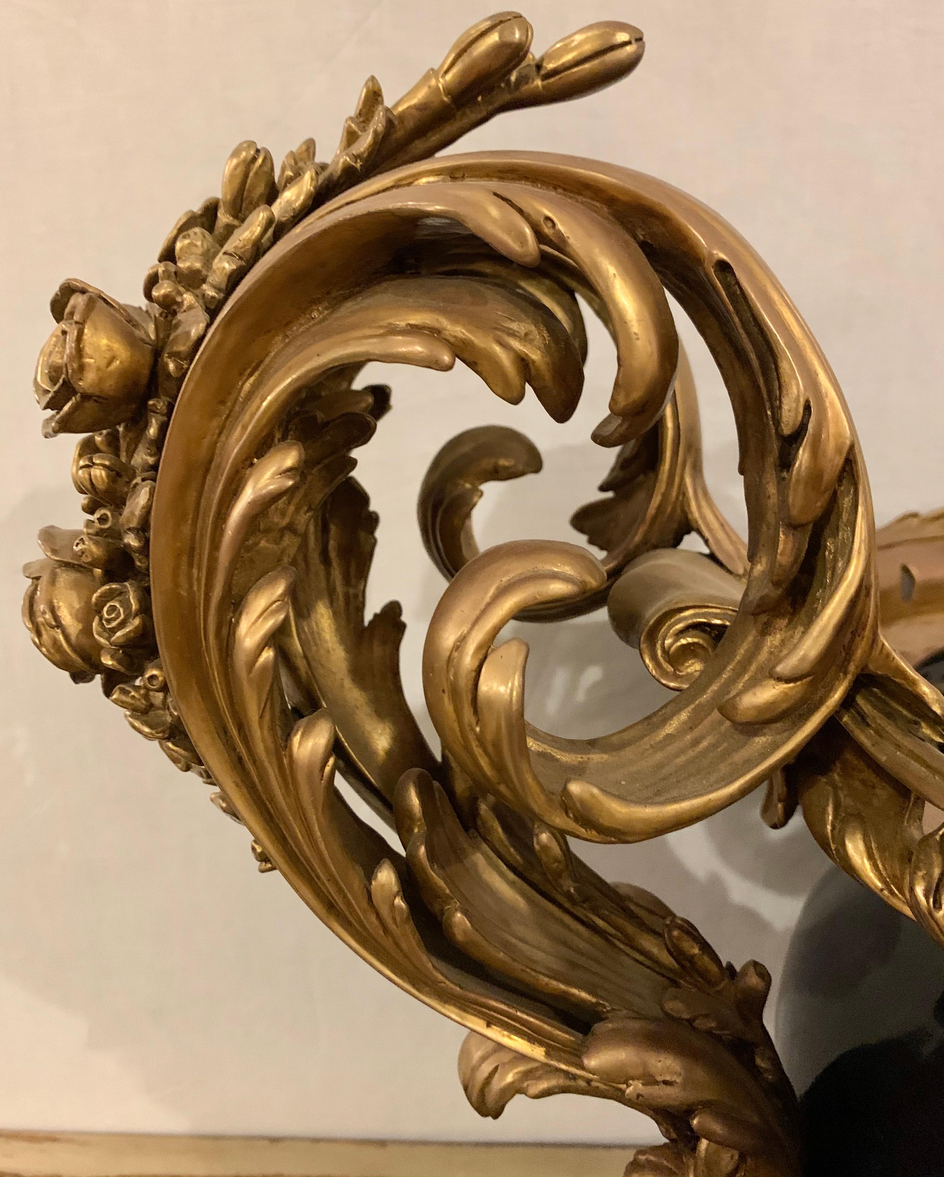 Louis XV Style Bronze Mounted Cobalt Blue Center Jardinière Planter 10